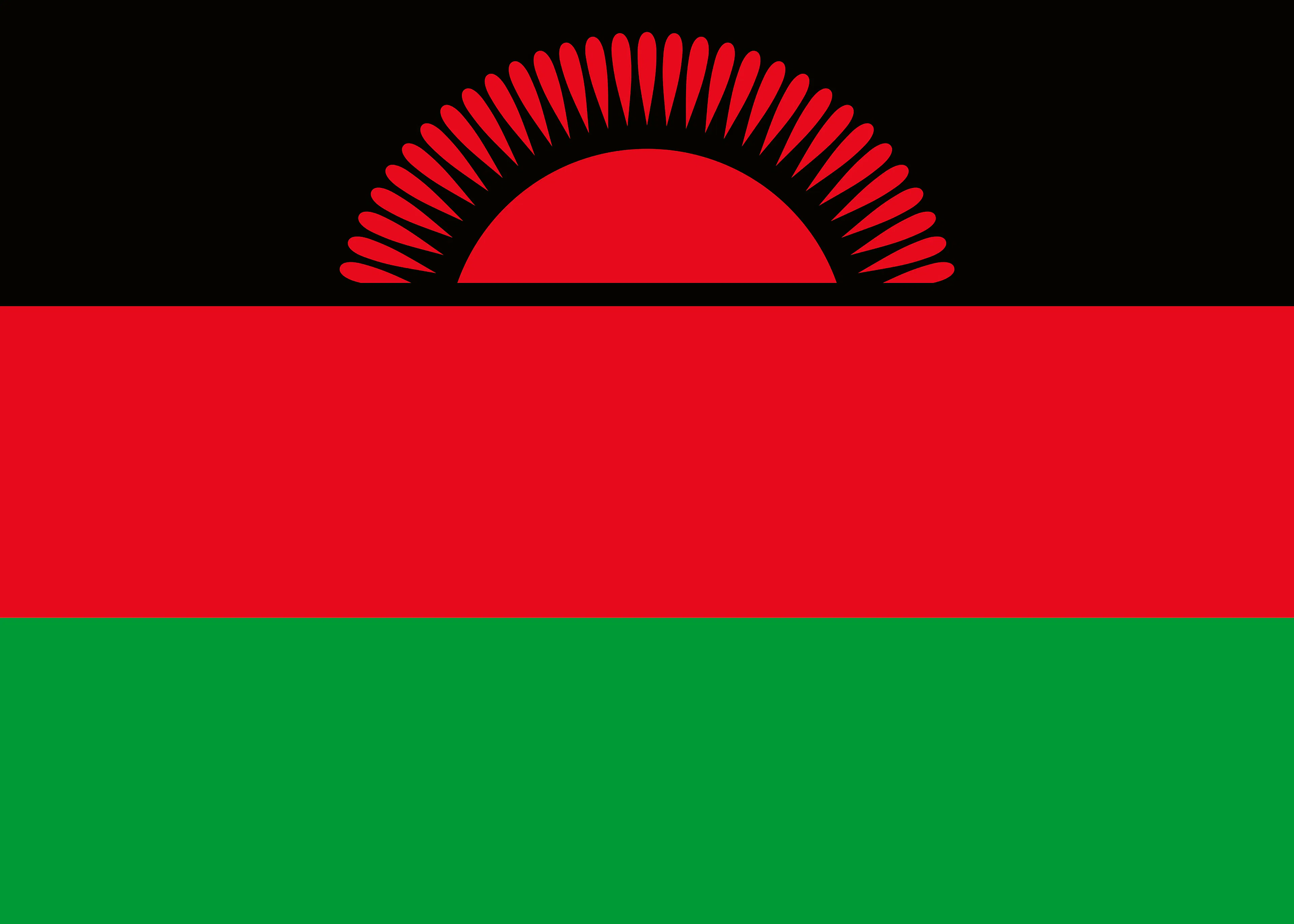 Malawi Flagge Poster 0