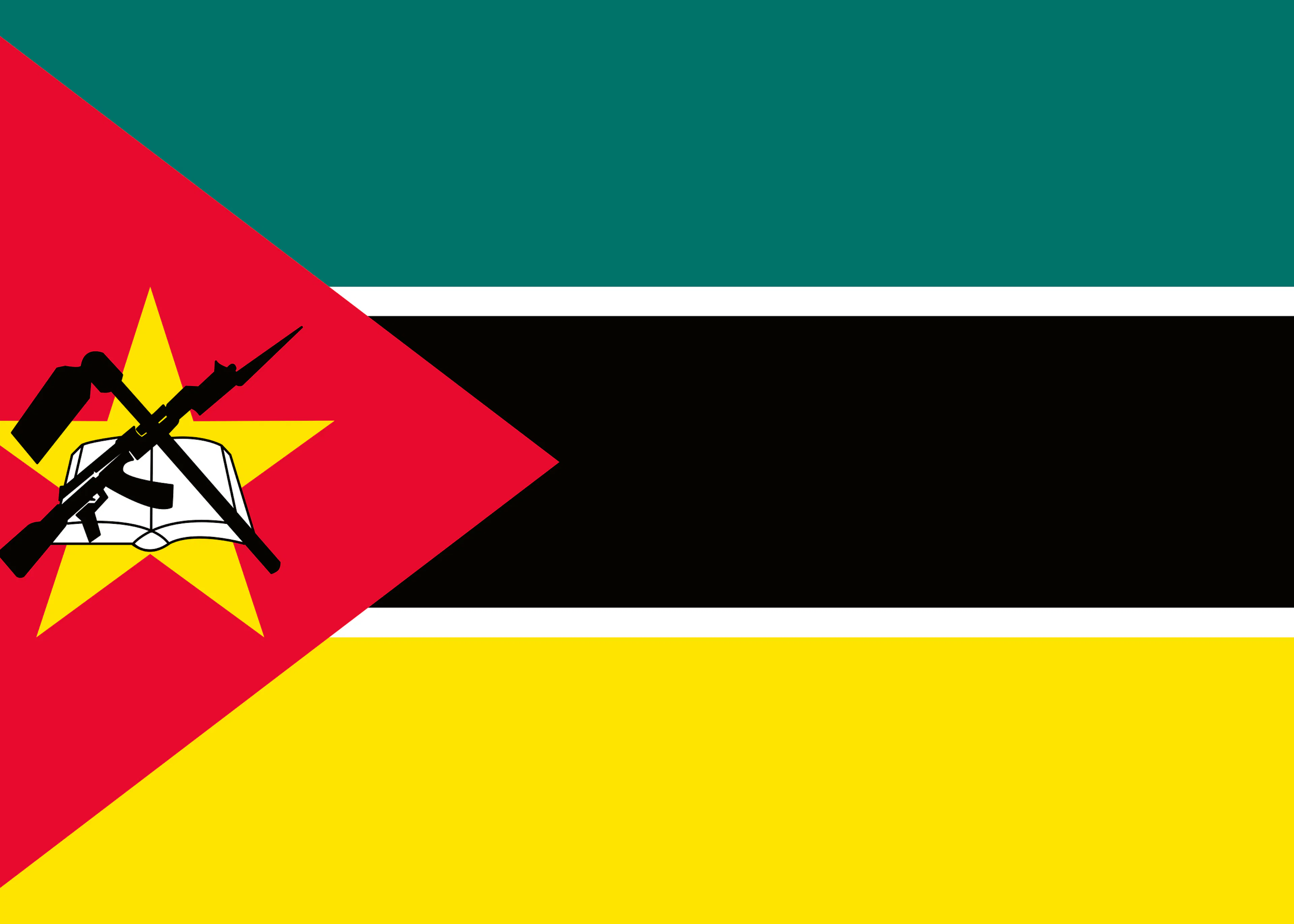 Mosambik Flagge Poster 0