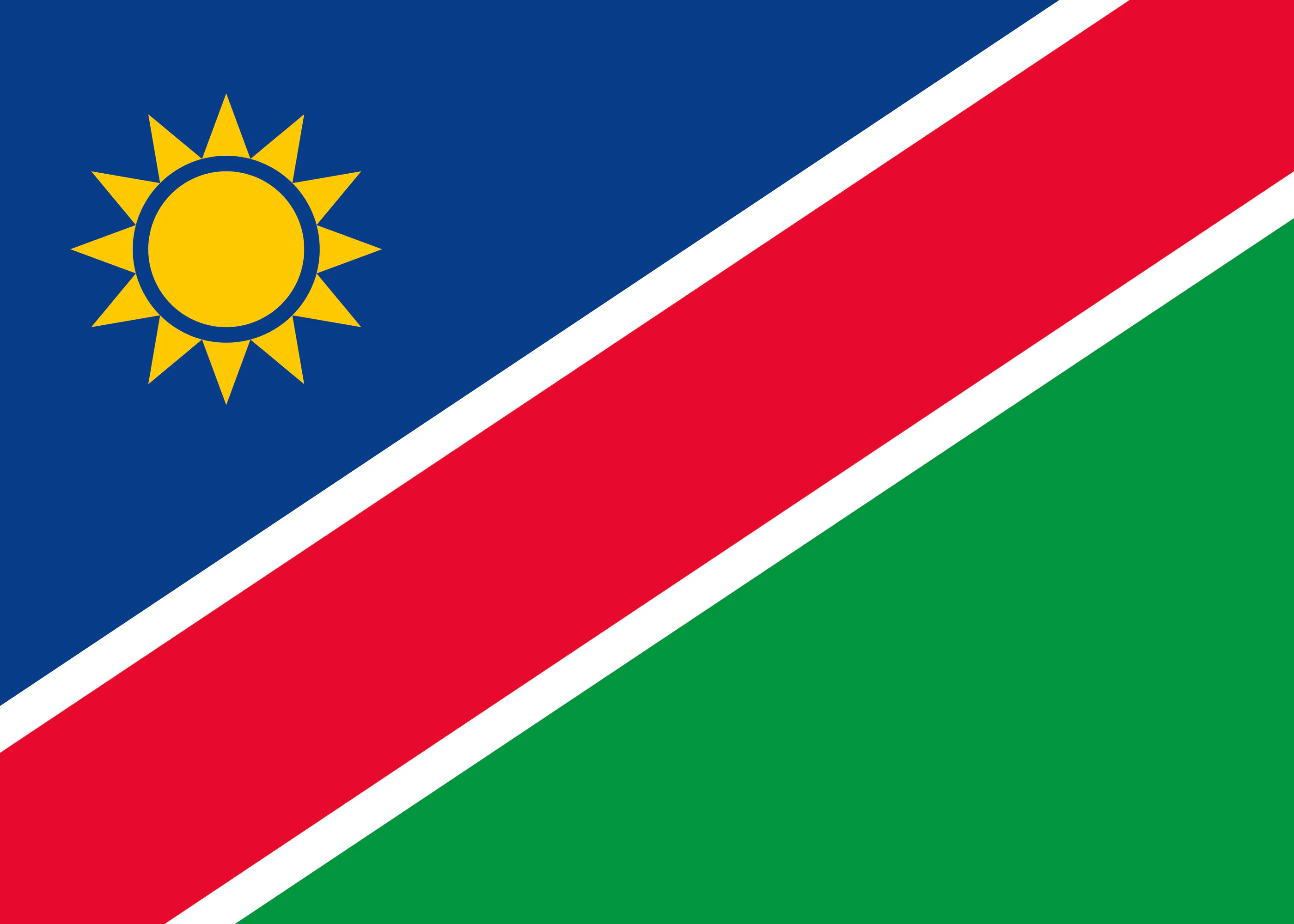 Namibia Flagge Poster 0