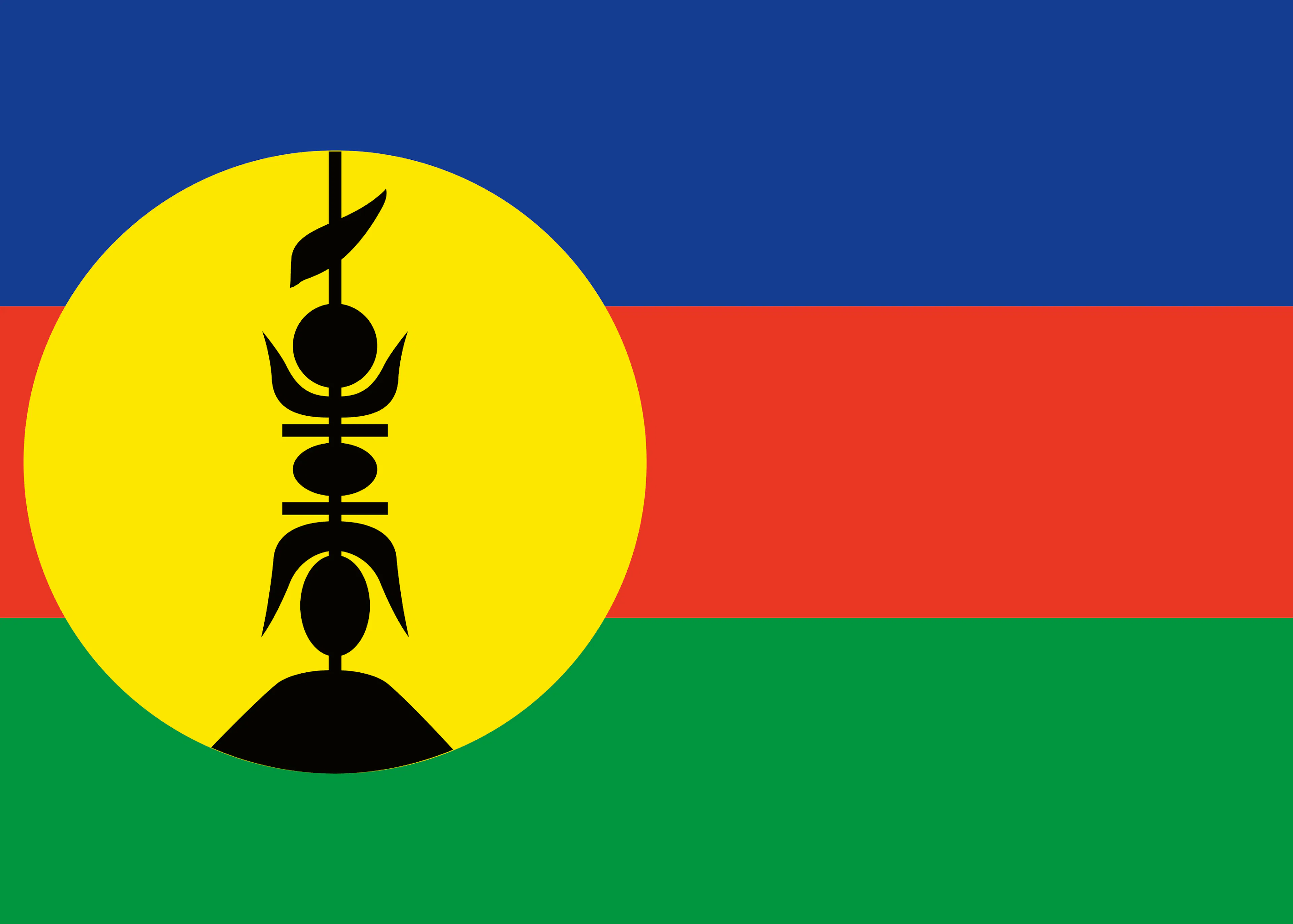 Neukaledonien Flagge Poster 0