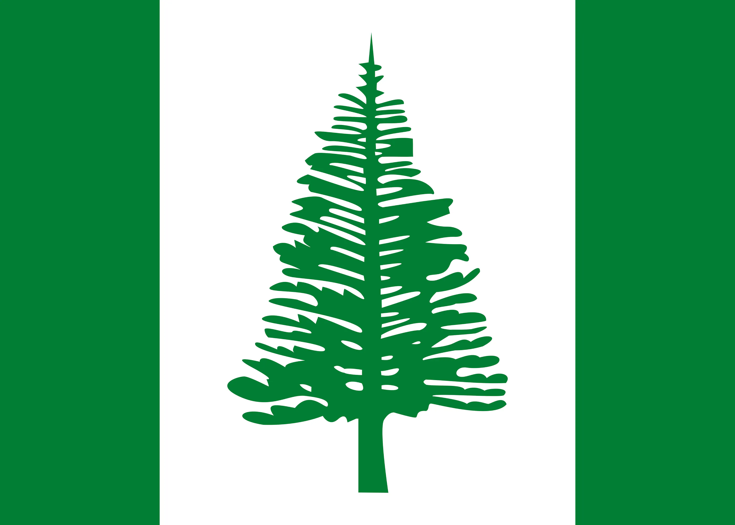 Norfolk Island Flagge Poster 0