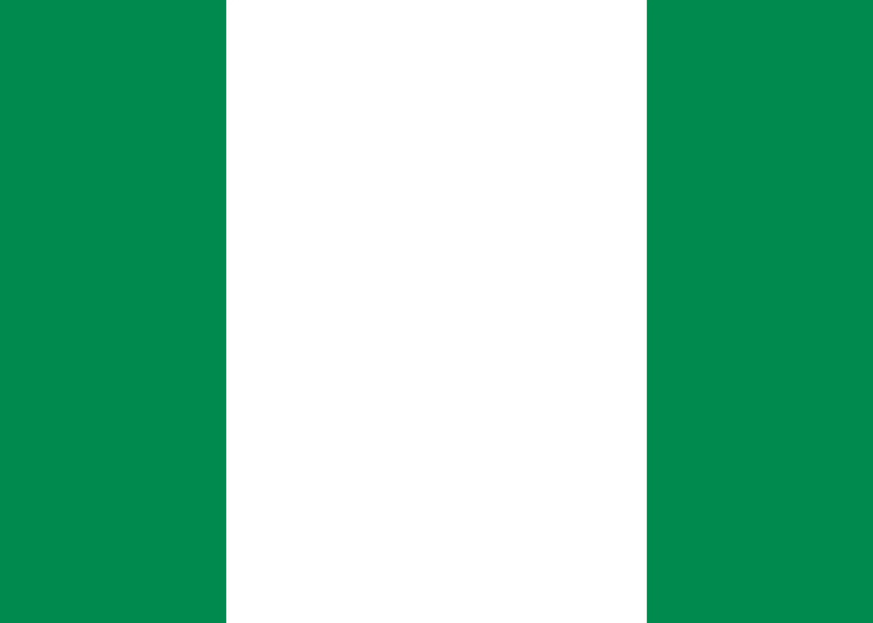 Nigeria Flagge Poster 0