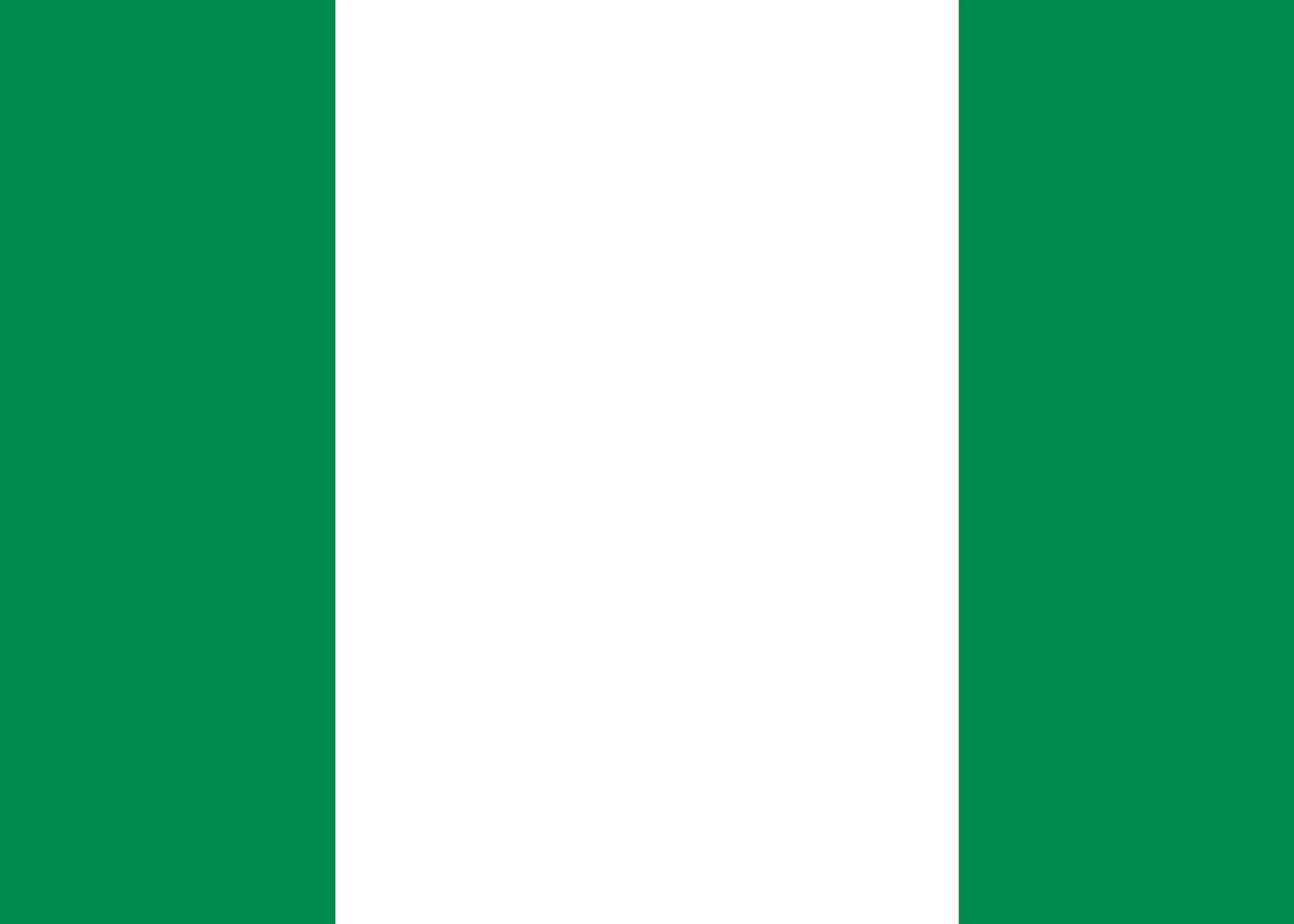 Nigeria Flagge Poster 0