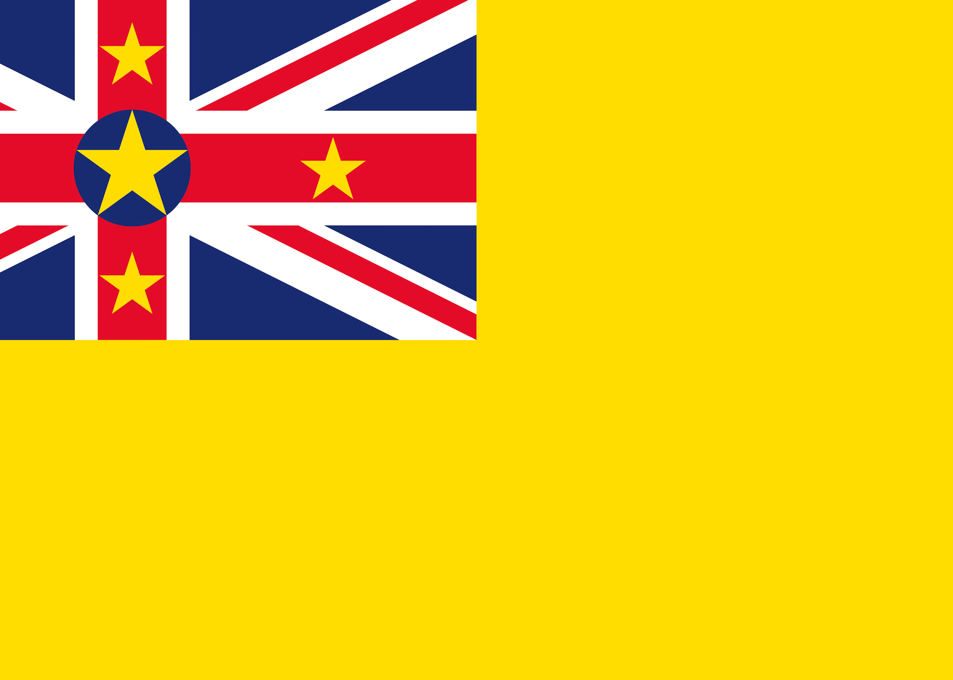 Niue Flagge Poster 0