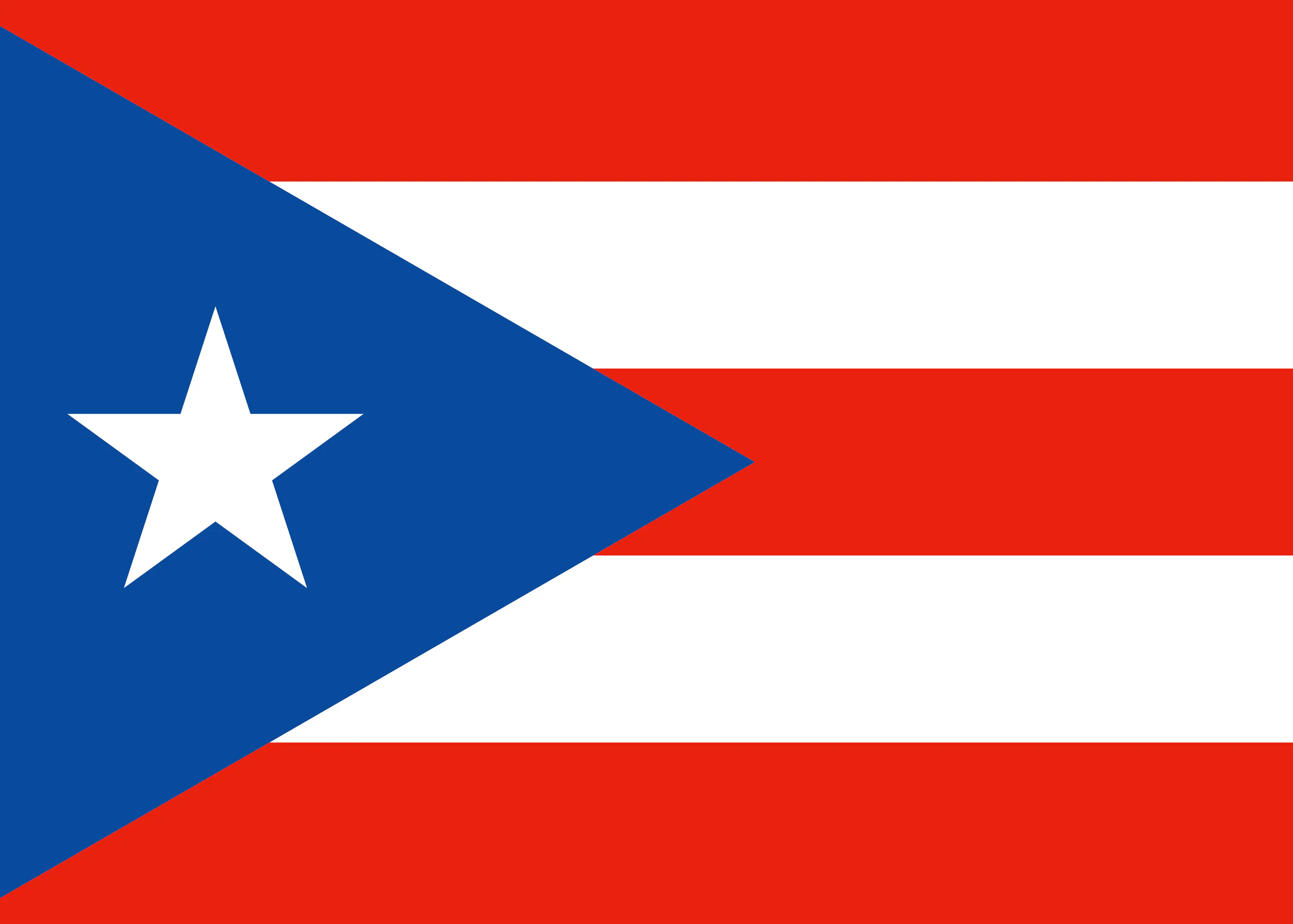 Puerto Rico Flagge Poster 0