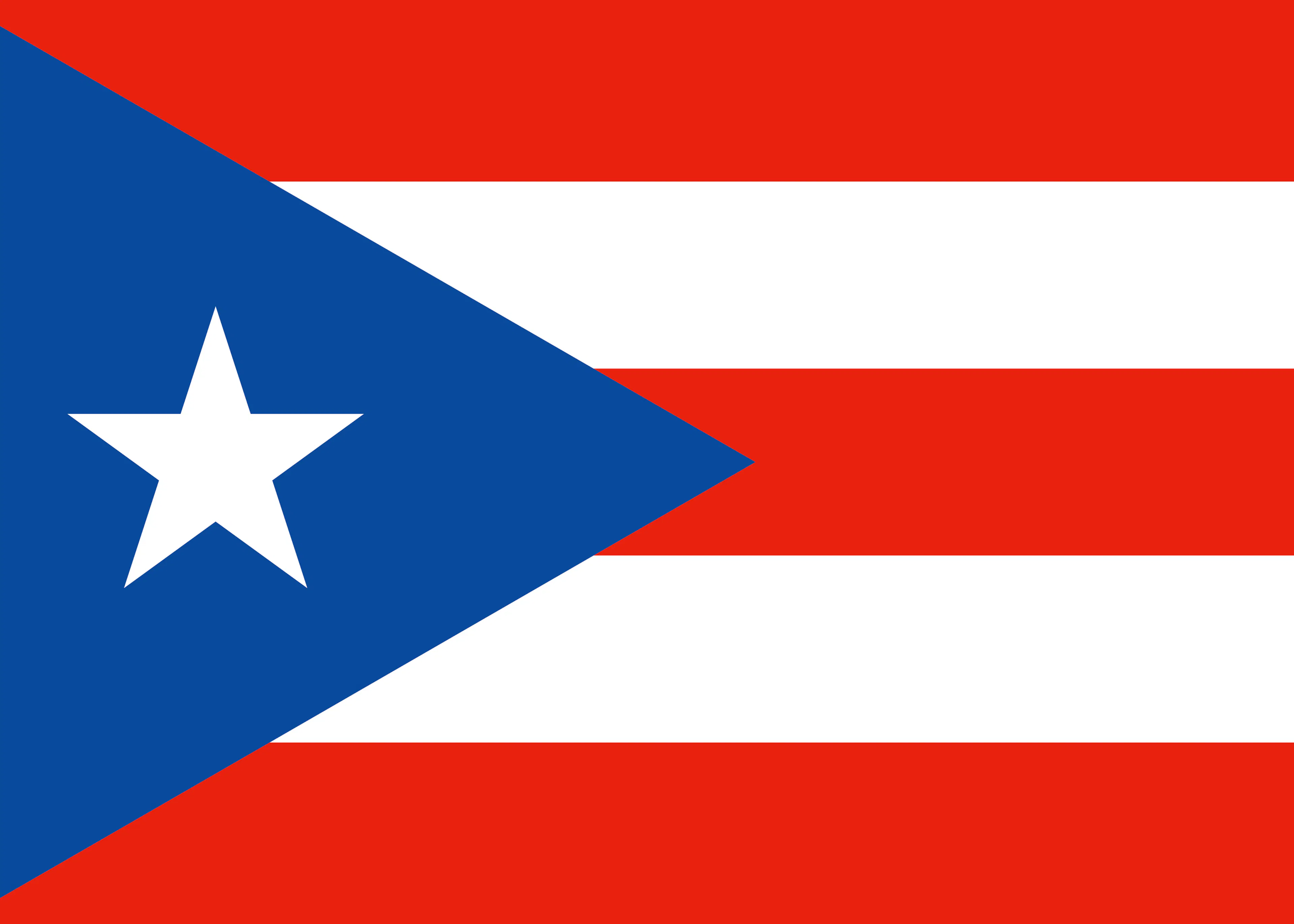 Puerto Rico Flagge Poster 0