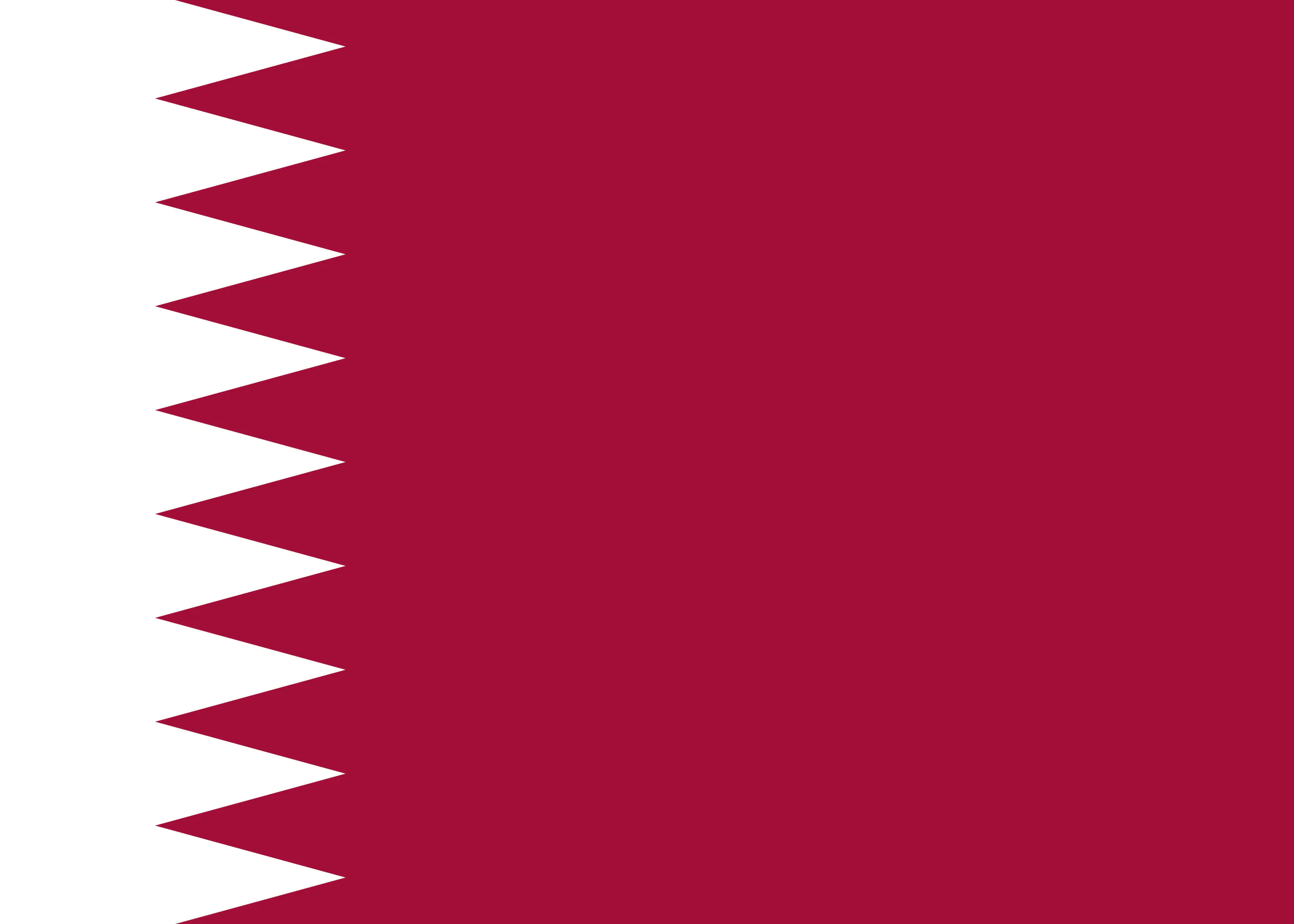 Katar Flagge Poster 0