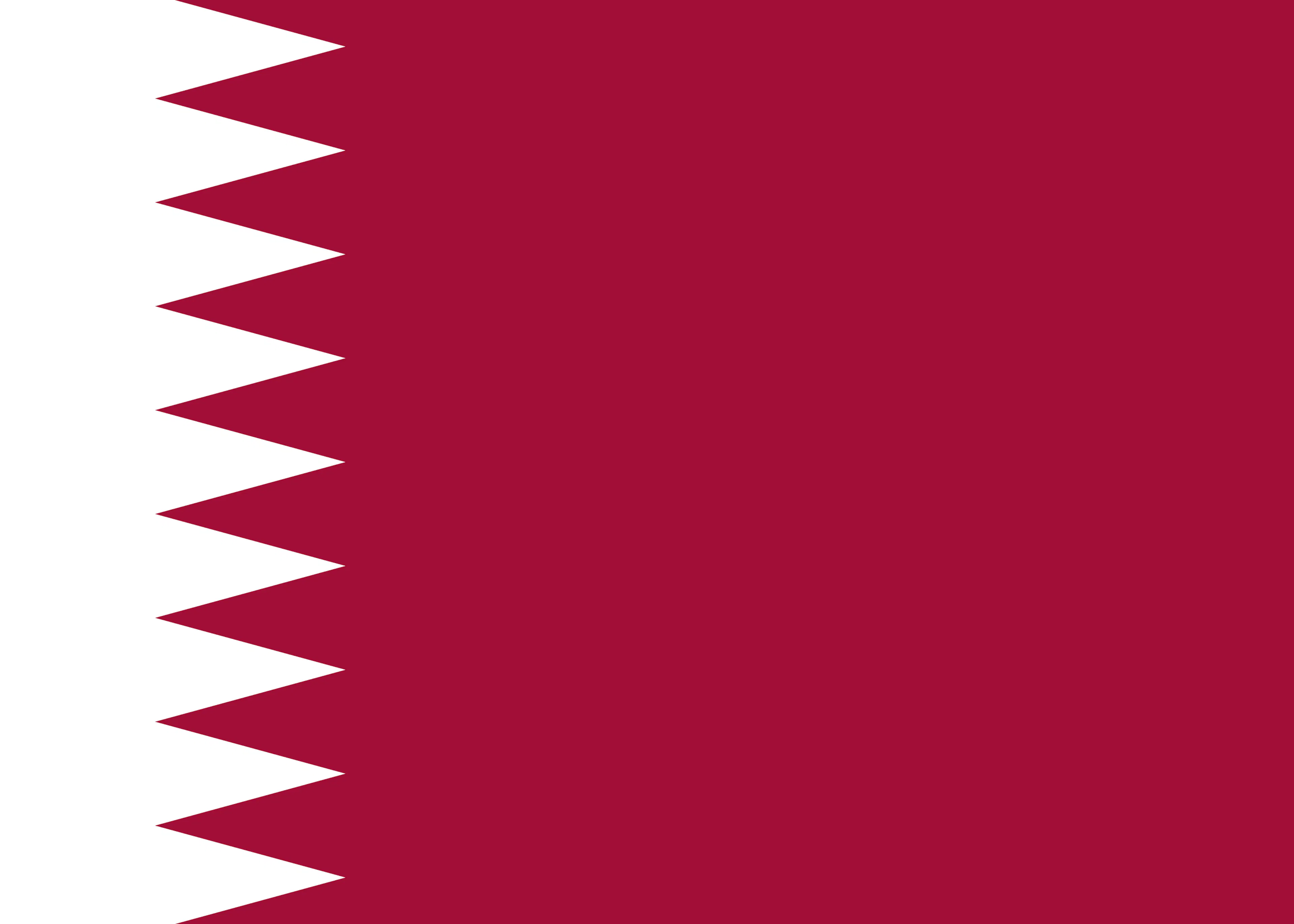 Katar Flagge Poster 0