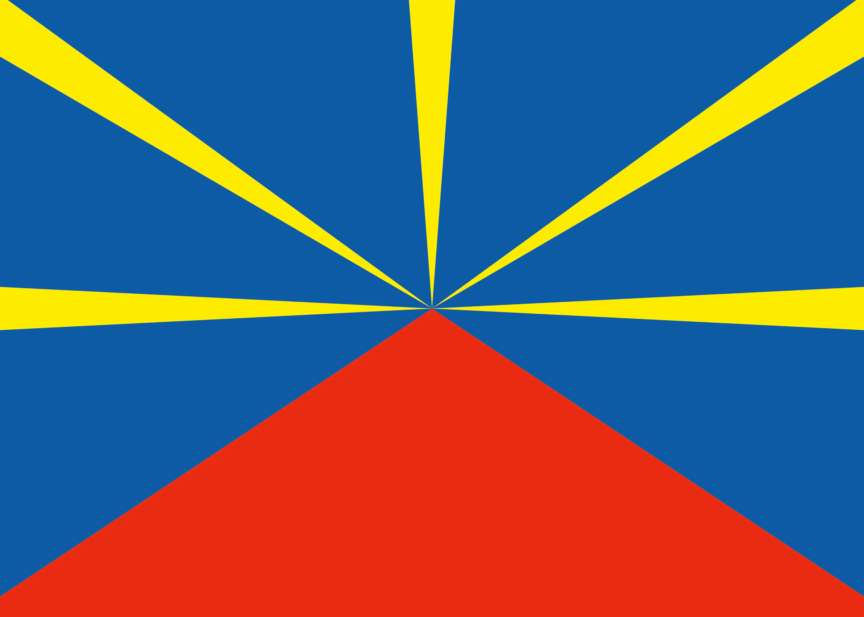 Réunion Flagge Poster 0