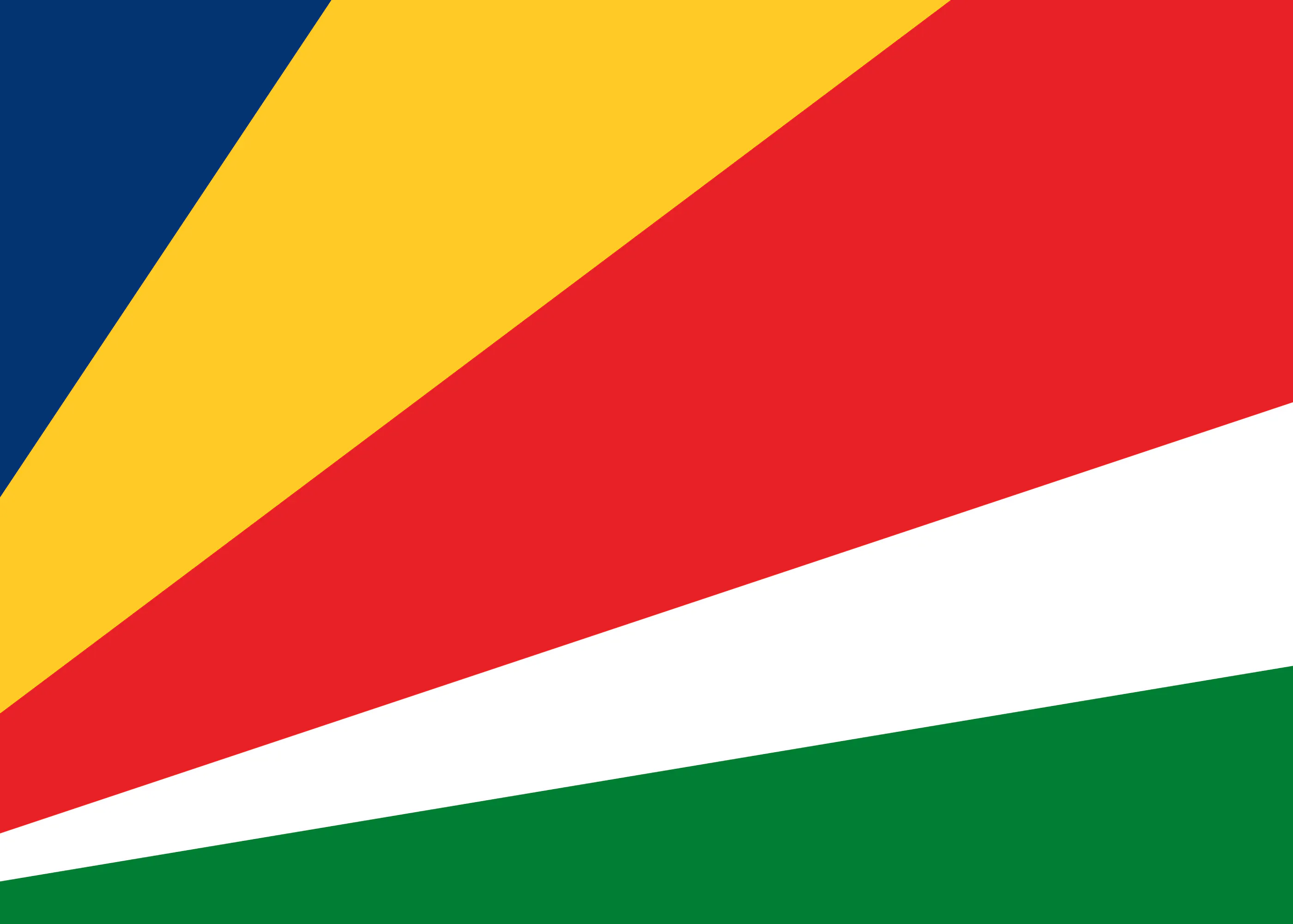 Seychellen Flagge Poster 0