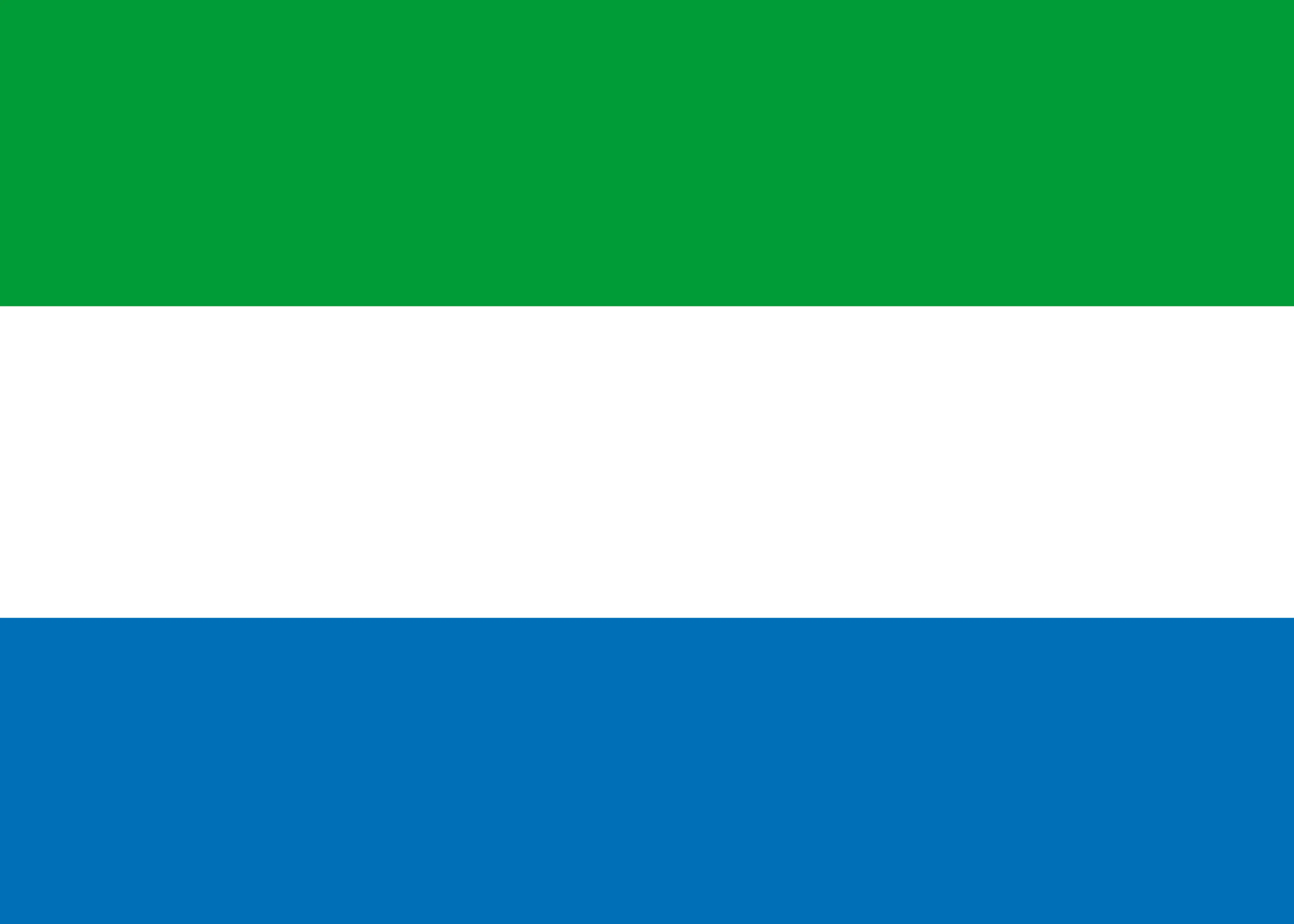 Sierra Leone Flagge Poster 0