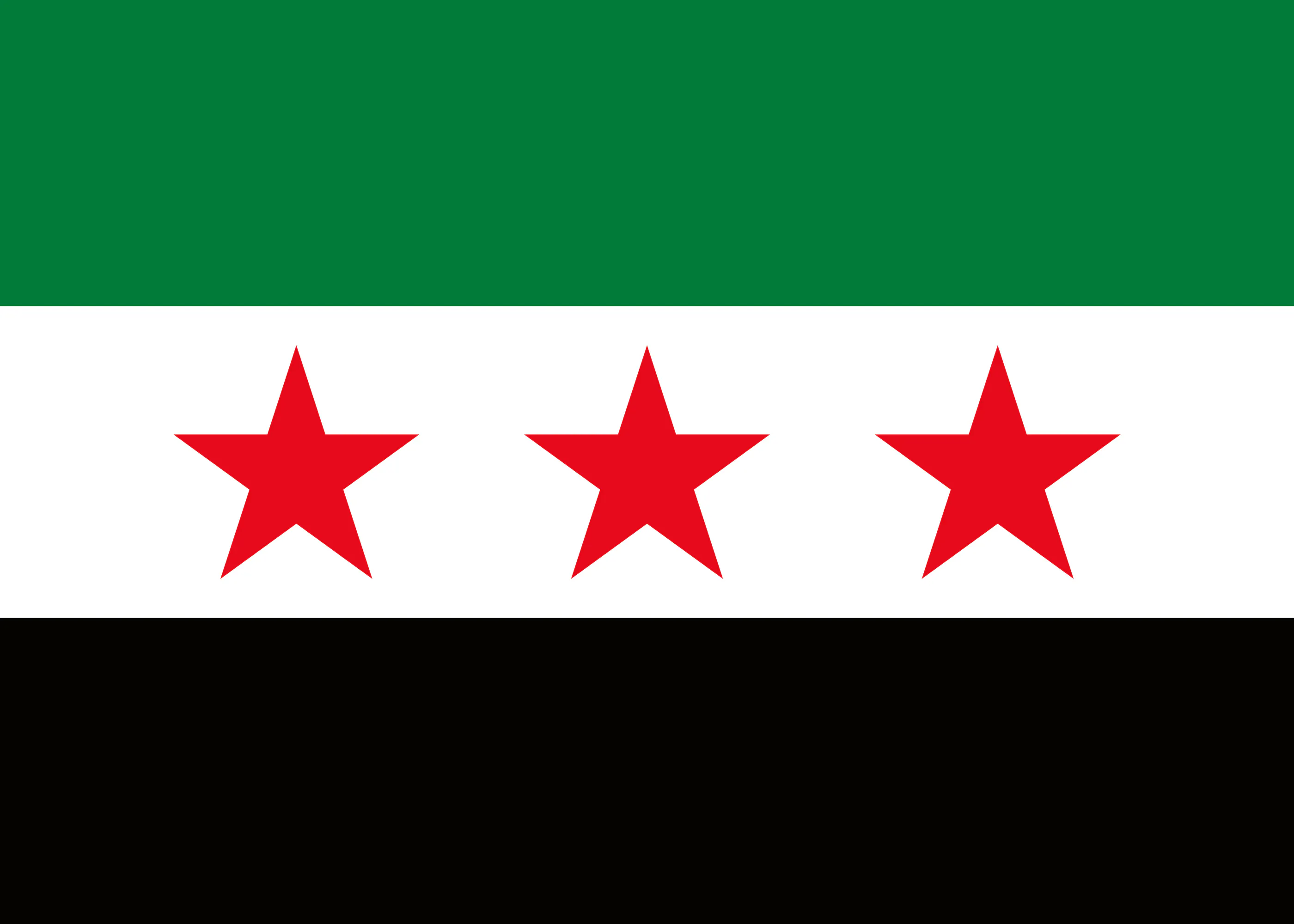 Syrien Flagge Poster 0