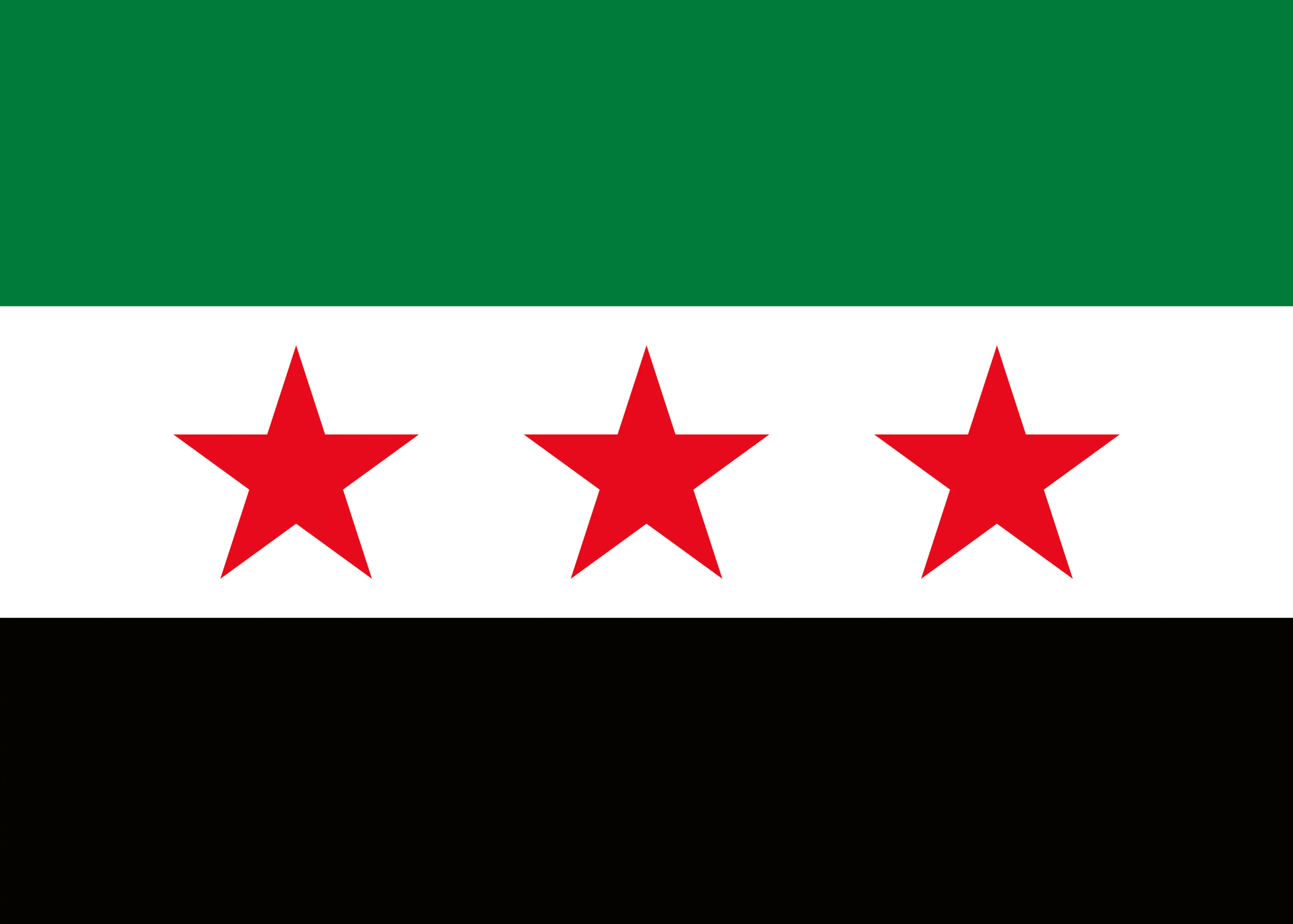 Syrien Flagge Poster 0