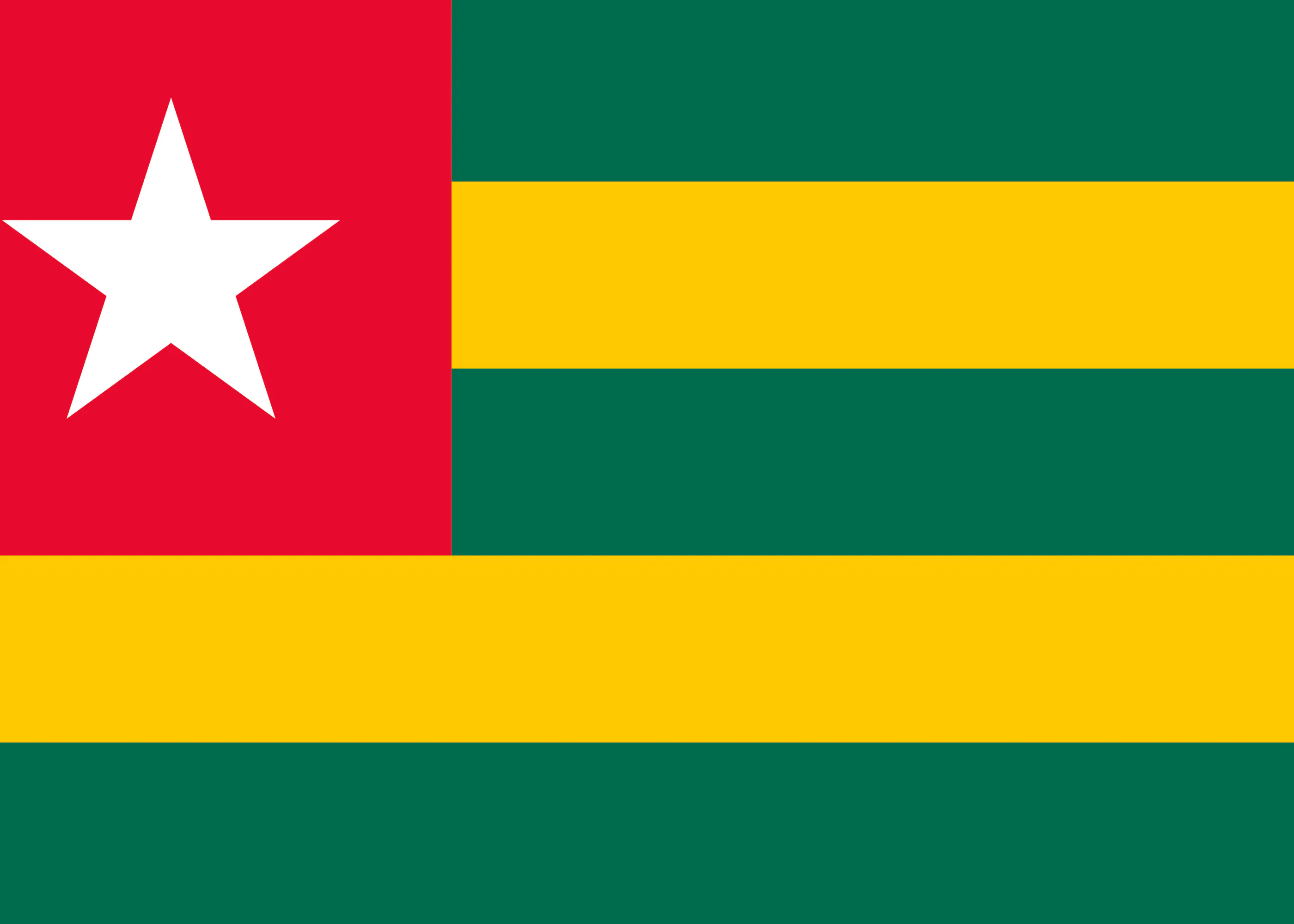 Togos Flagga Poster 0