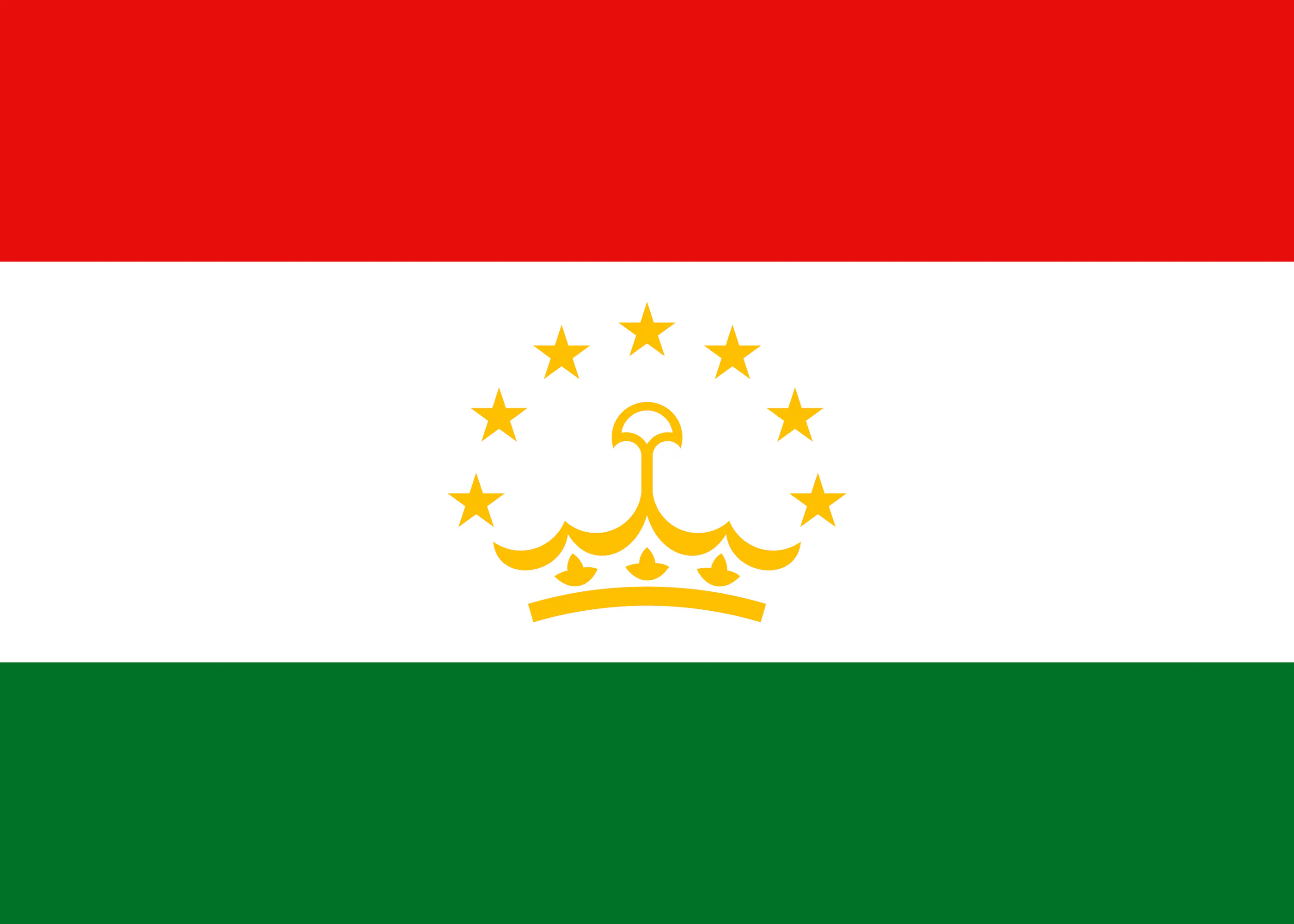 Tadschikistan Flagge Poster 0