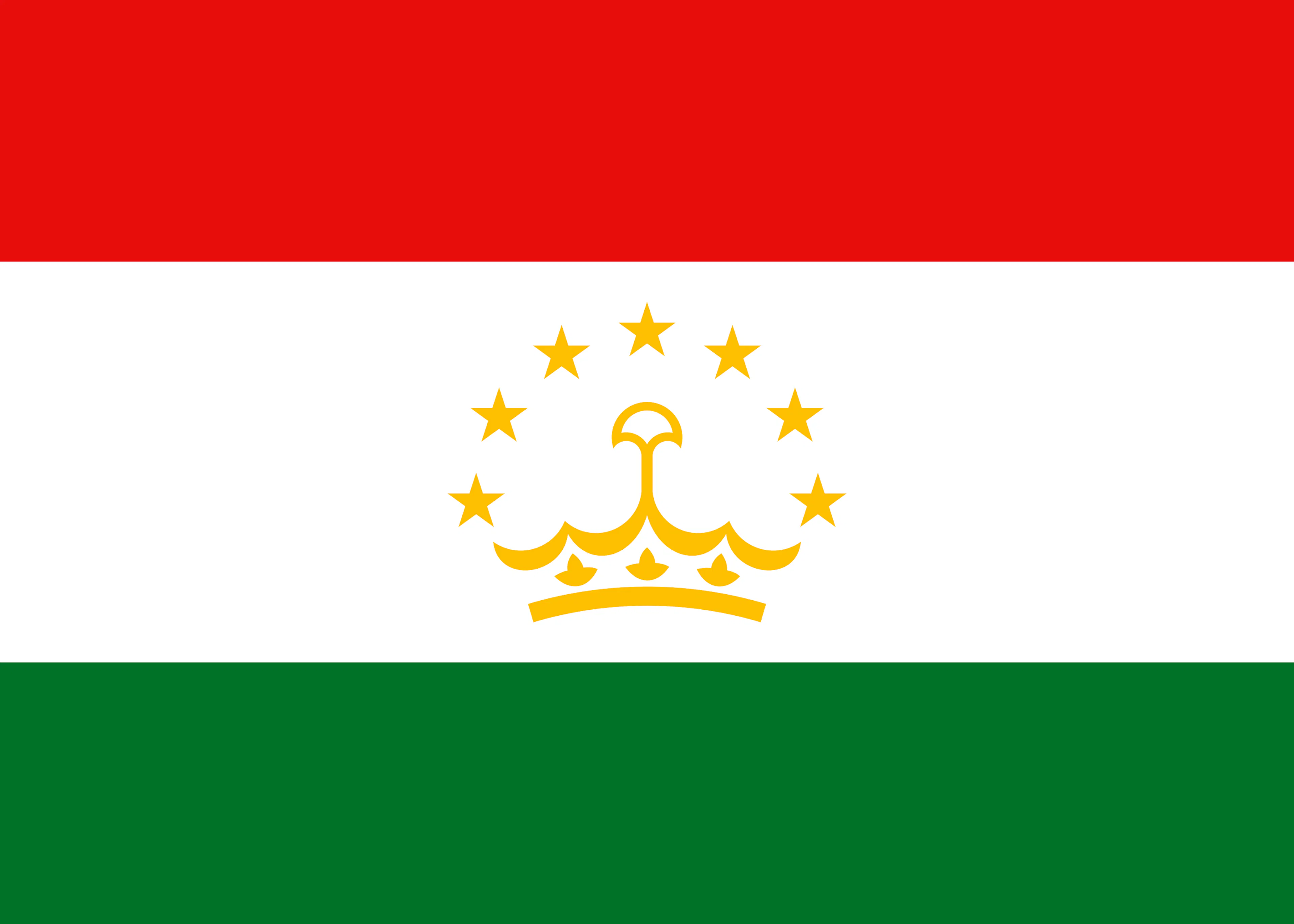 Tadschikistan Flagge Poster 0
