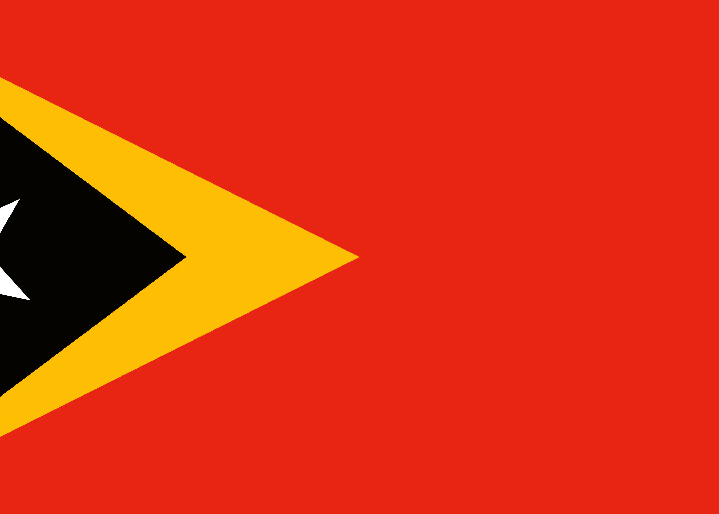 Timor Leste Flagge Poster 0