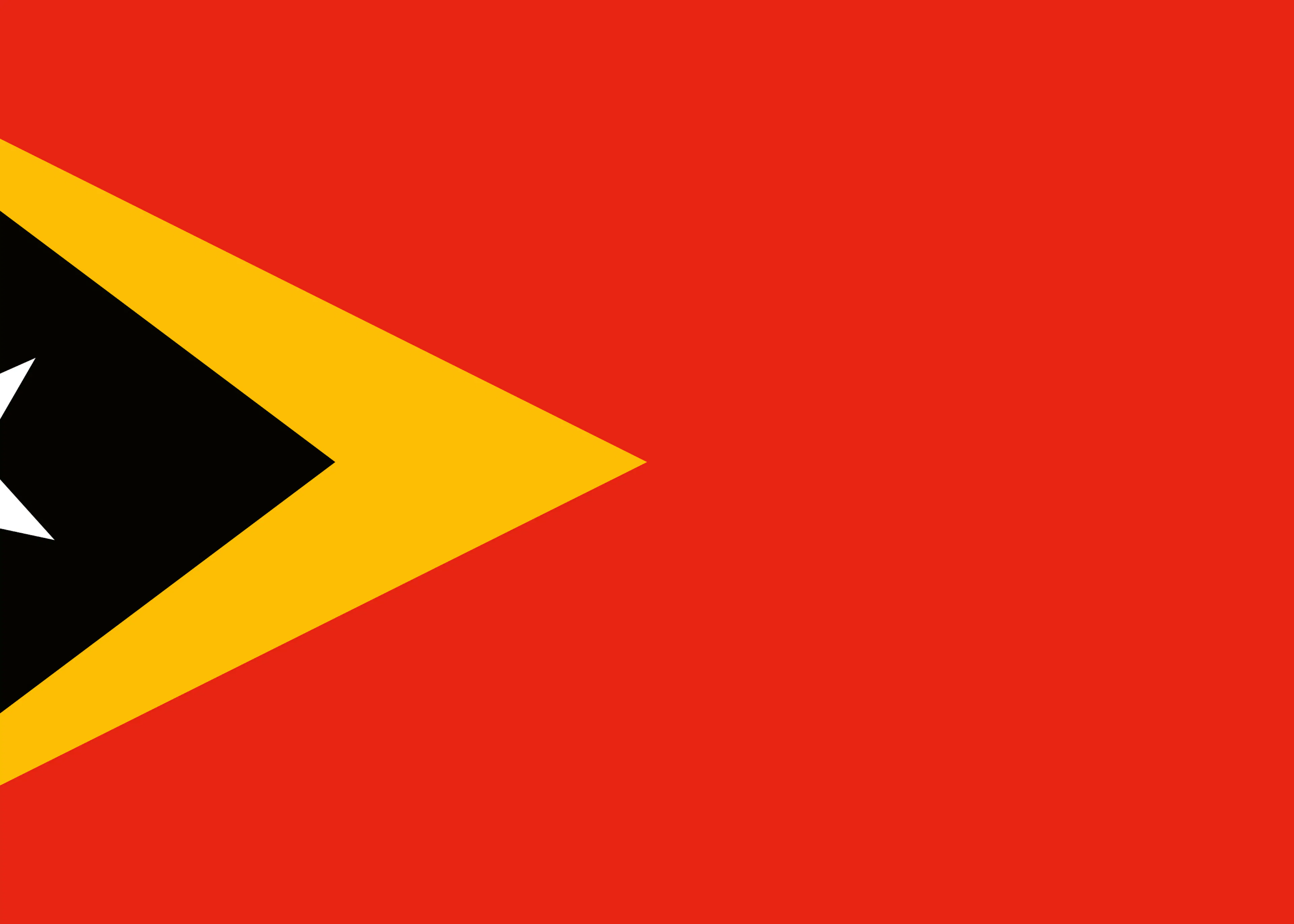 Timor Leste Flagge Poster 0