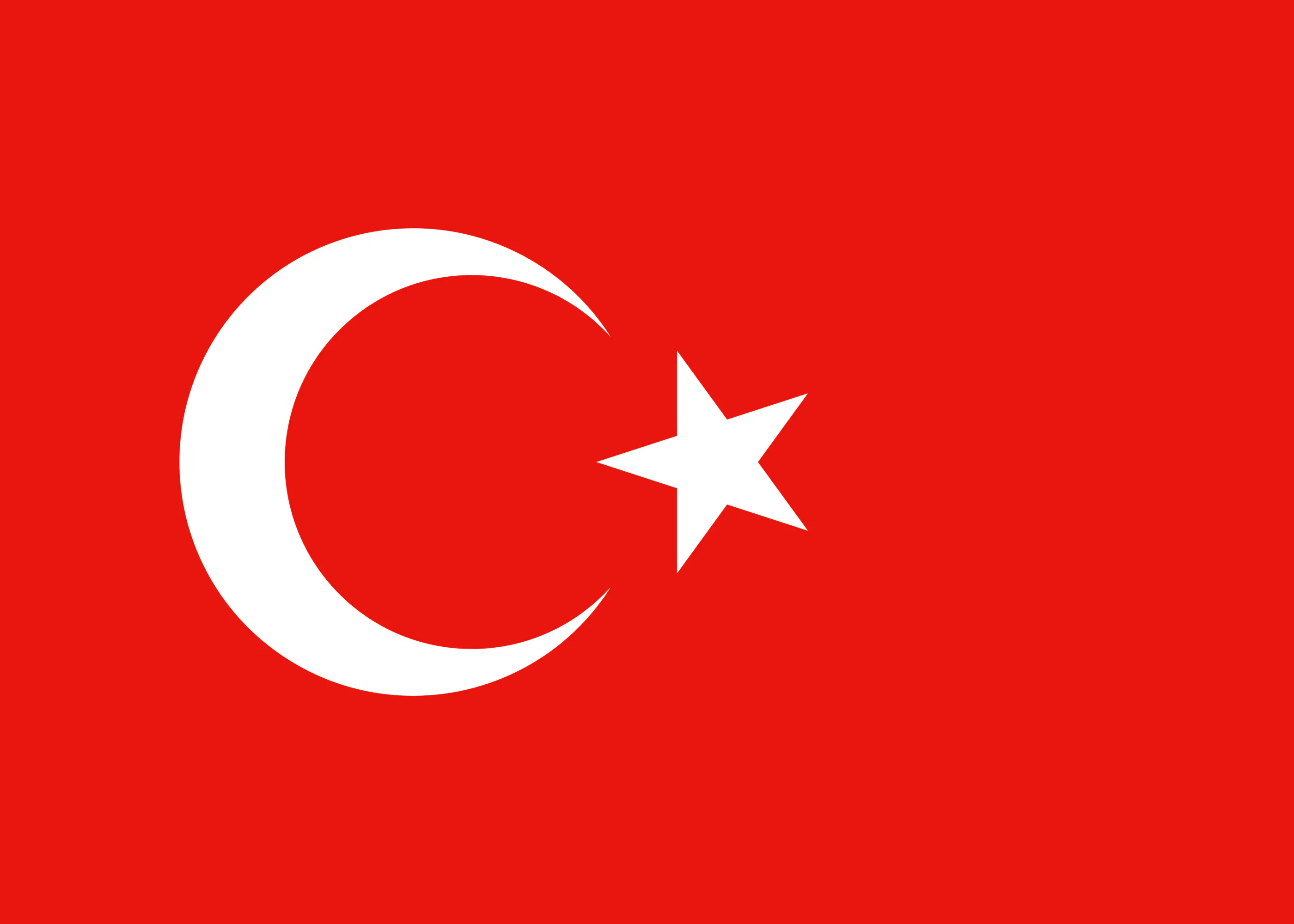 Türkische Flagge Poster 0