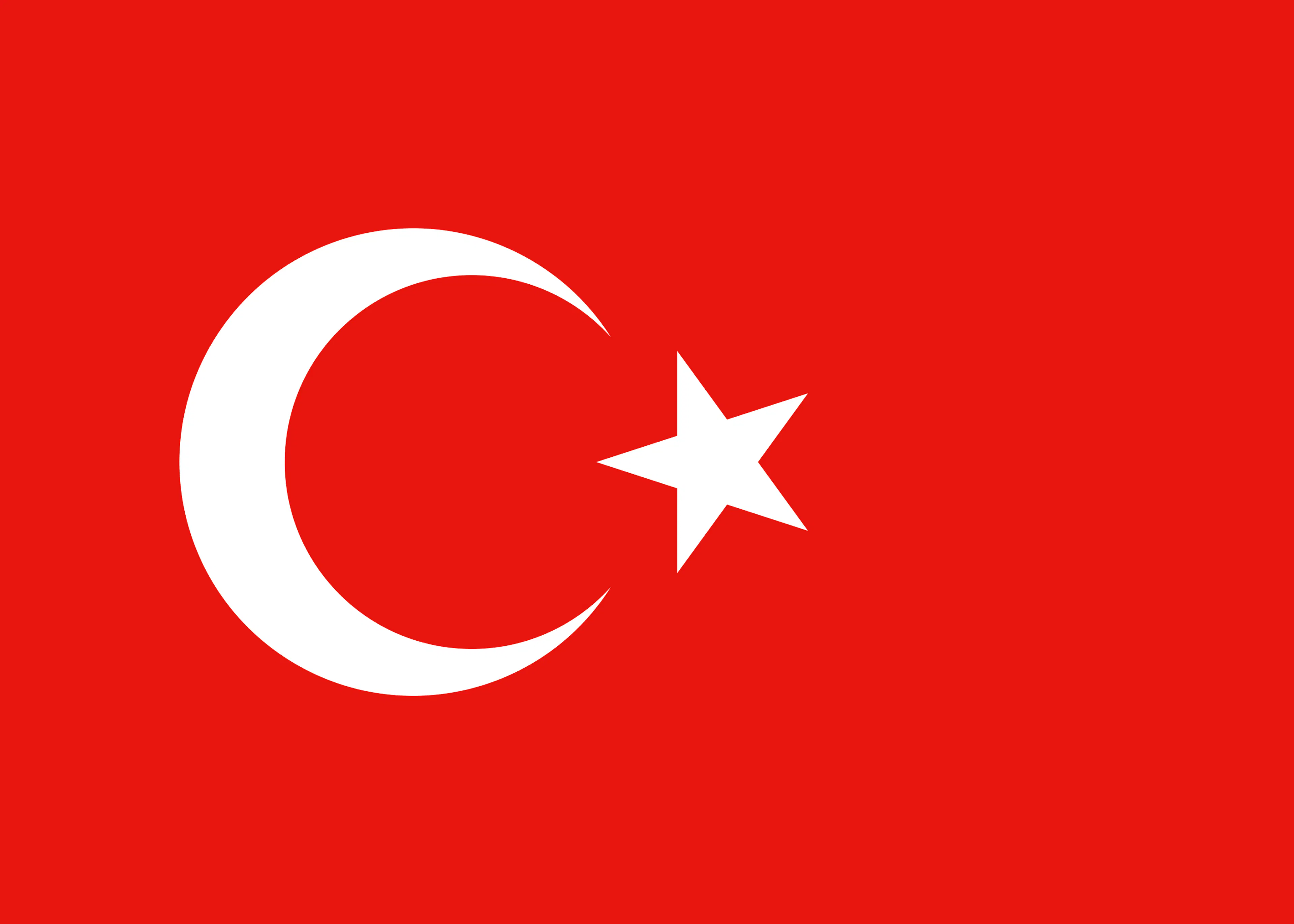 Türkische Flagge Poster 0