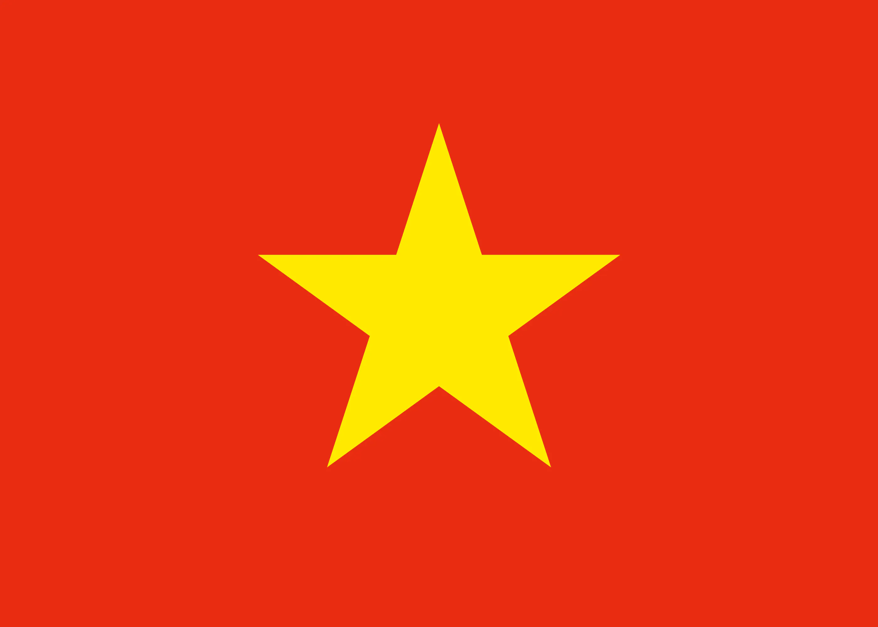 Vietnam Flagge Poster 0