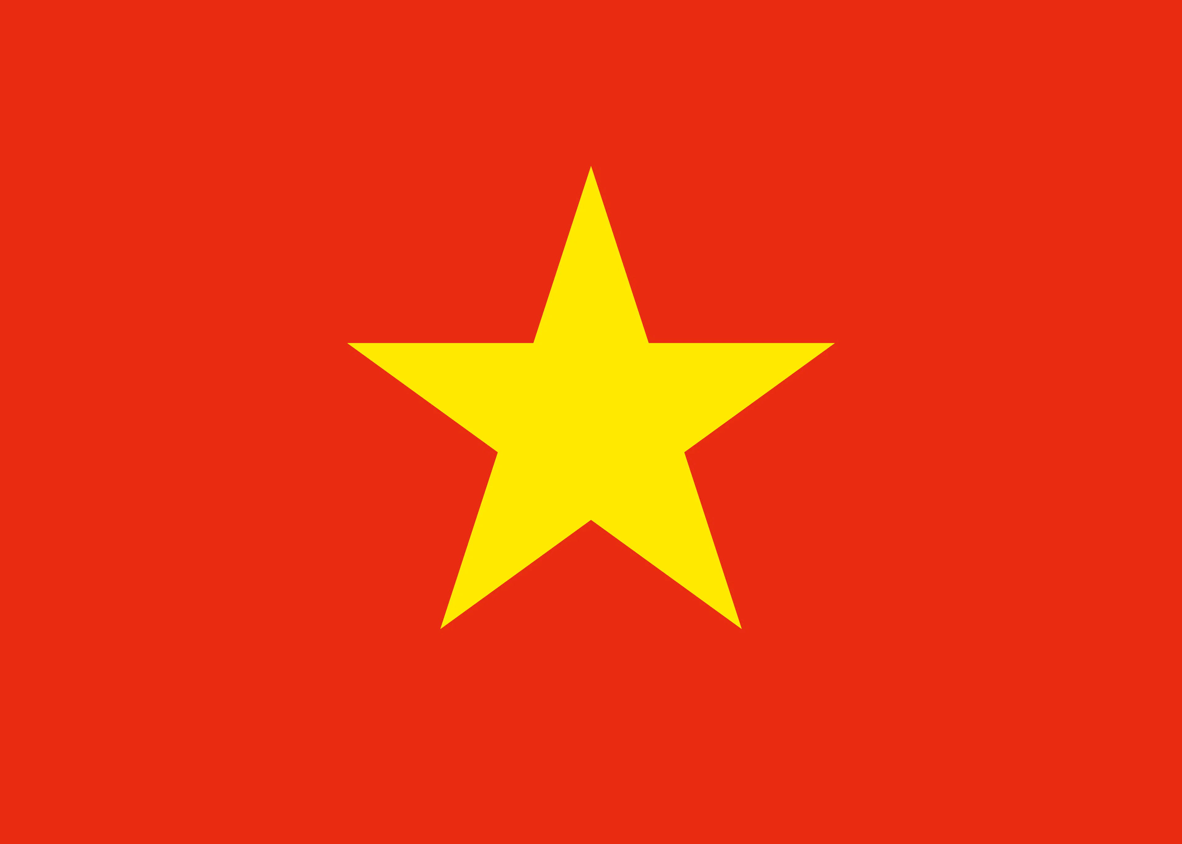 Vietnam Flagge Poster 0