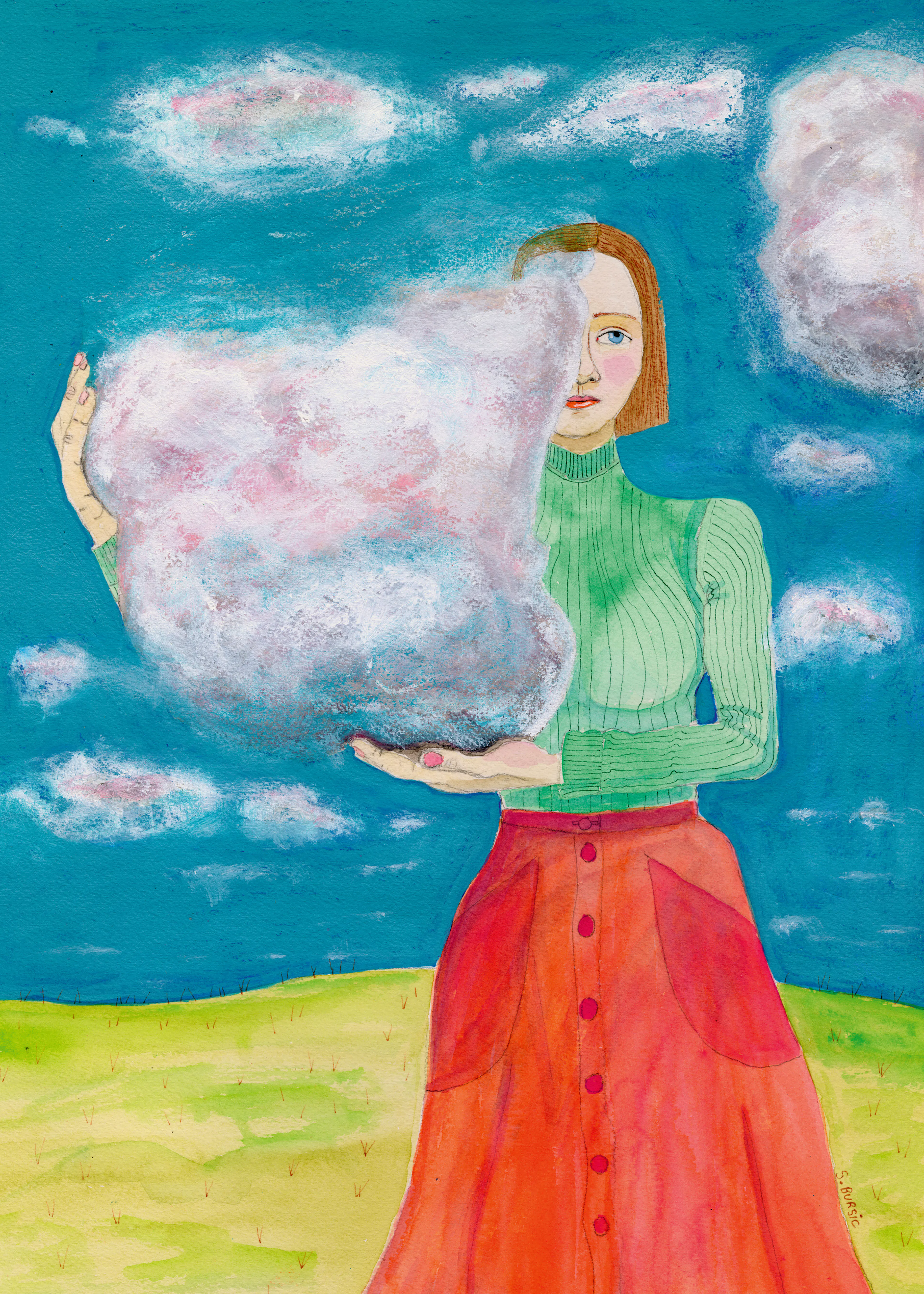 Sharyn Bursic - Hodet i skyene Plakat 0