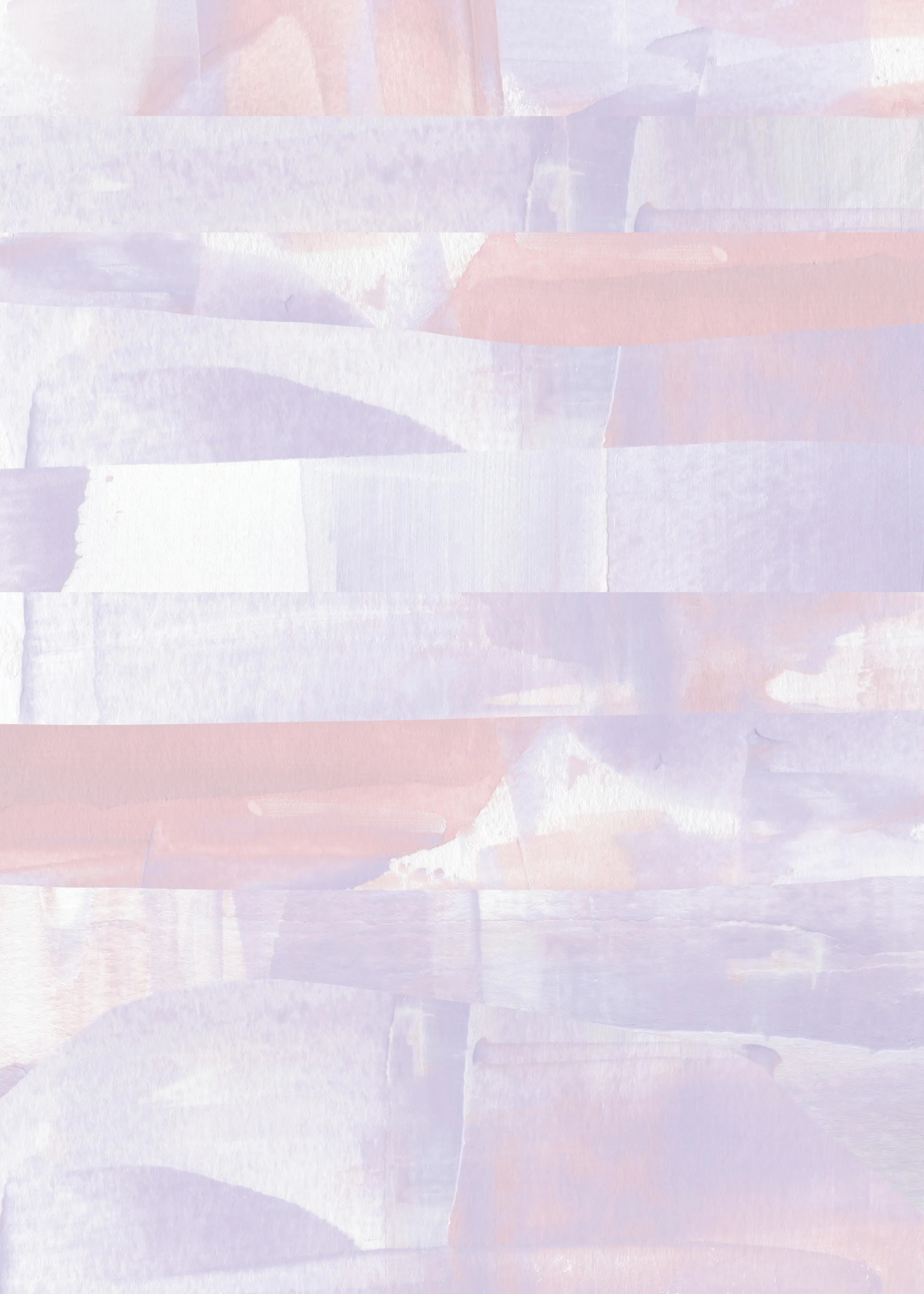 uplusmestudio - Pastelltoner I Lavendel Og Fersken Plakat 0