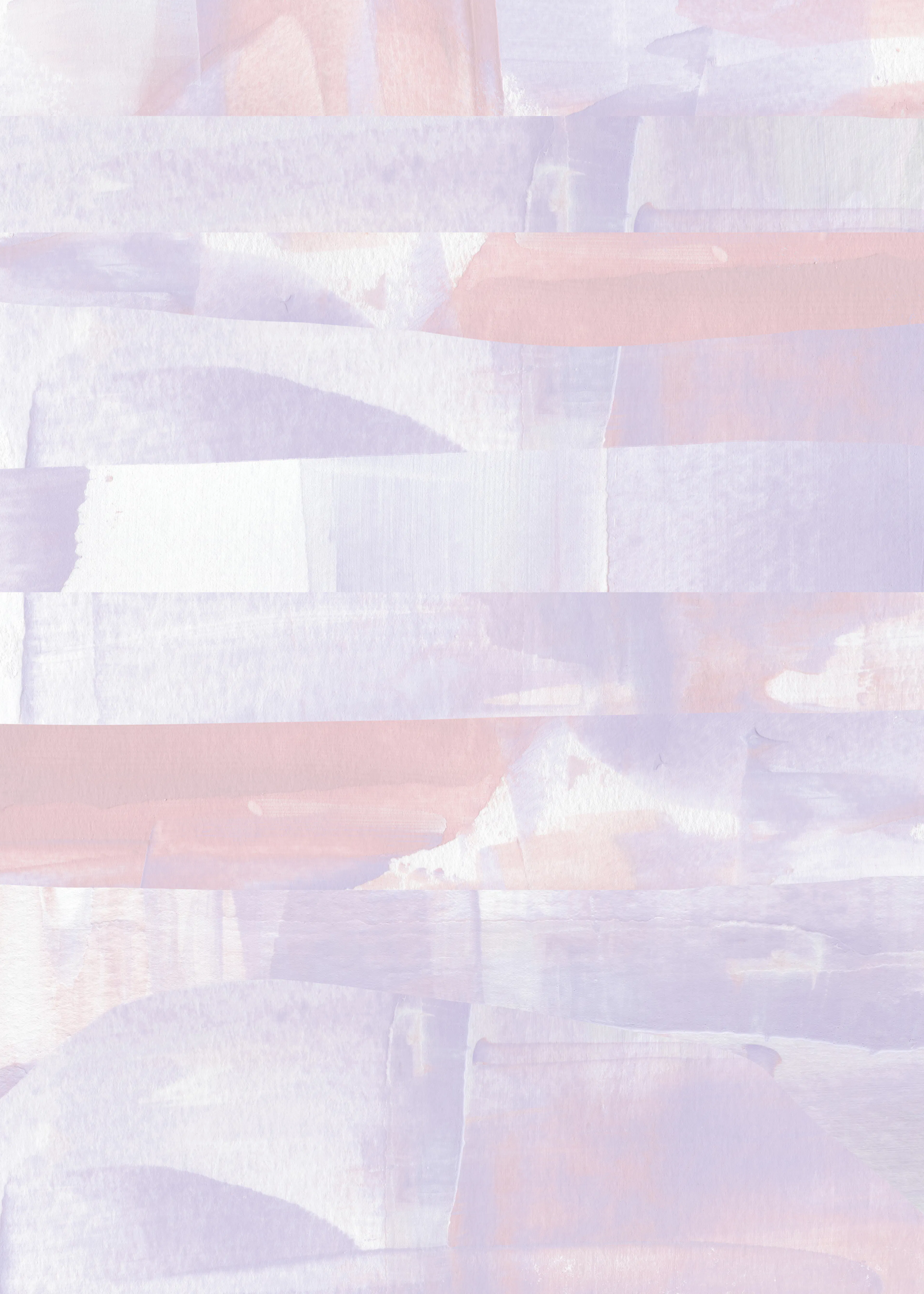 uplusmestudio - Pastelltoner I Lavendel Og Fersken Plakat 0