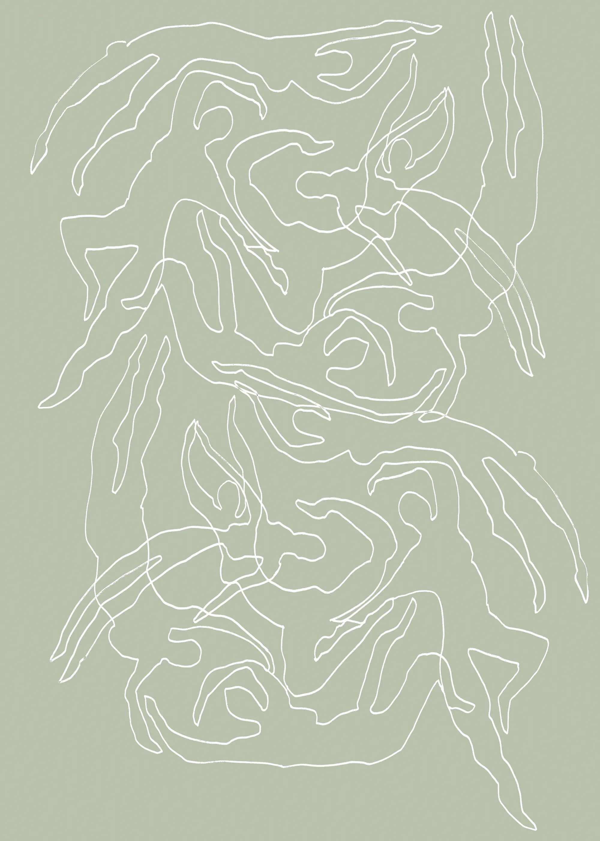 Pictufy Studio II - Flytende Bevegelseslinjer Plakat 0