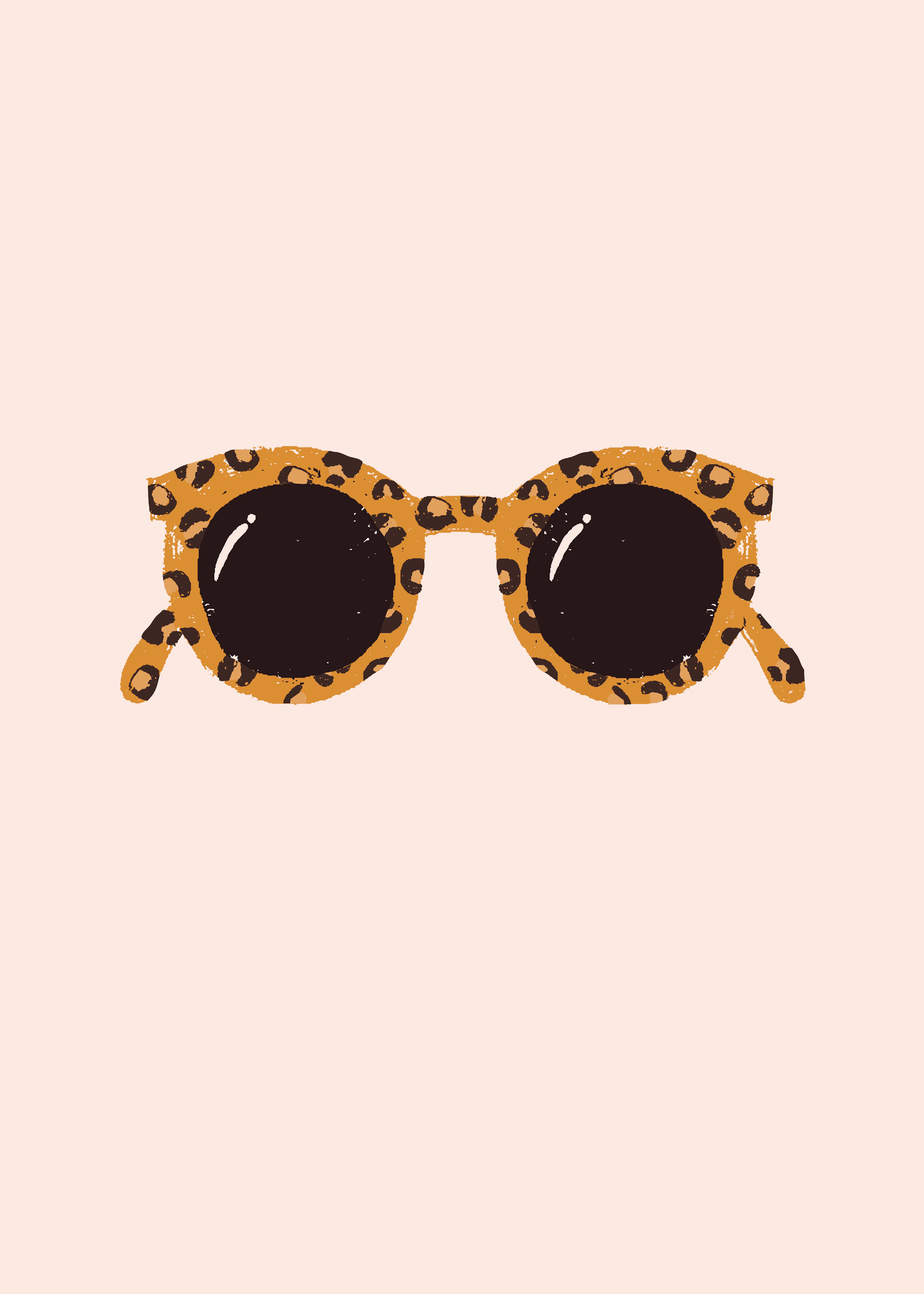 Aislinn Simmonds - Leopard Solbriller Plakat 0