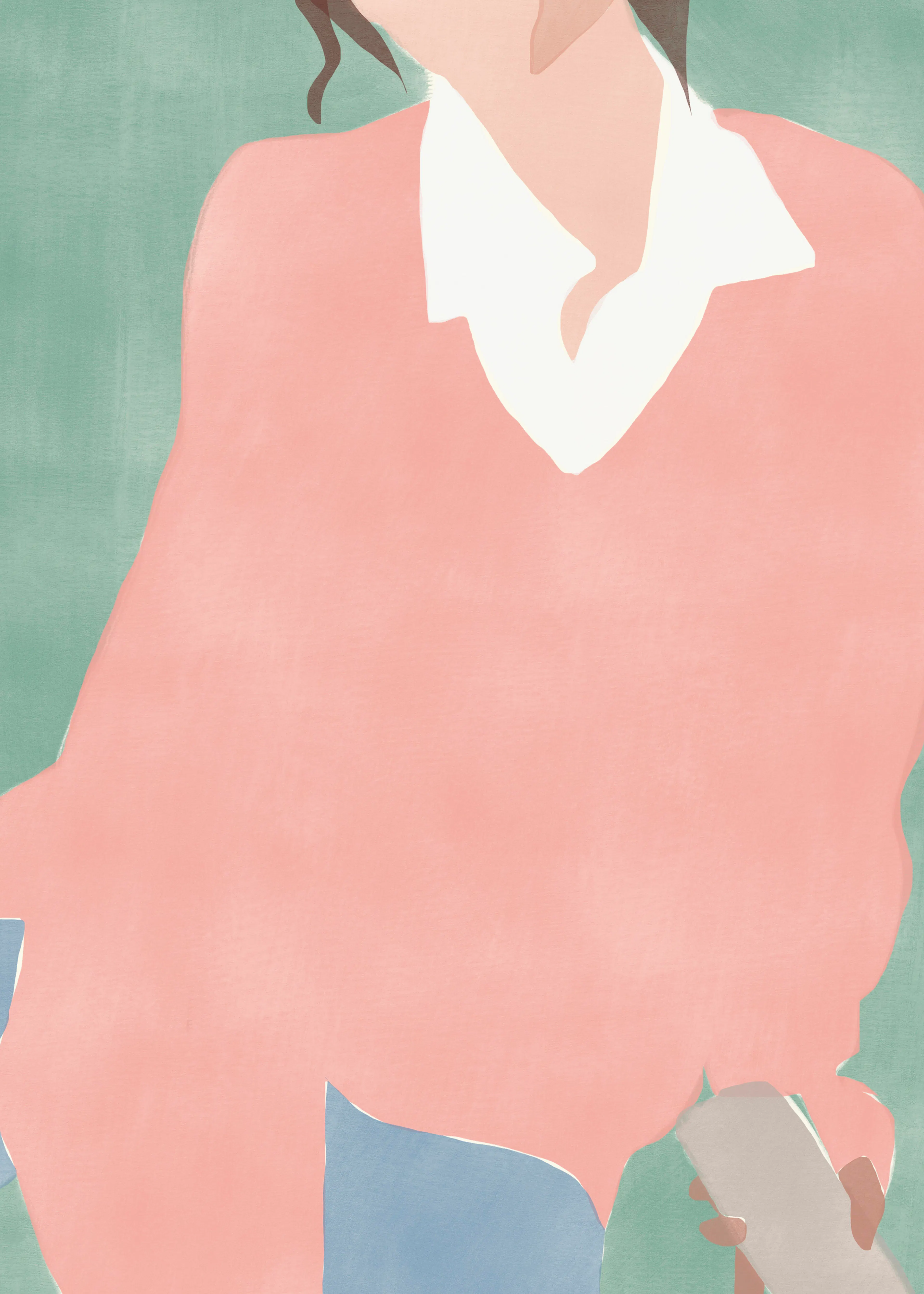 Little Dean - Pulover Roz Poster 0