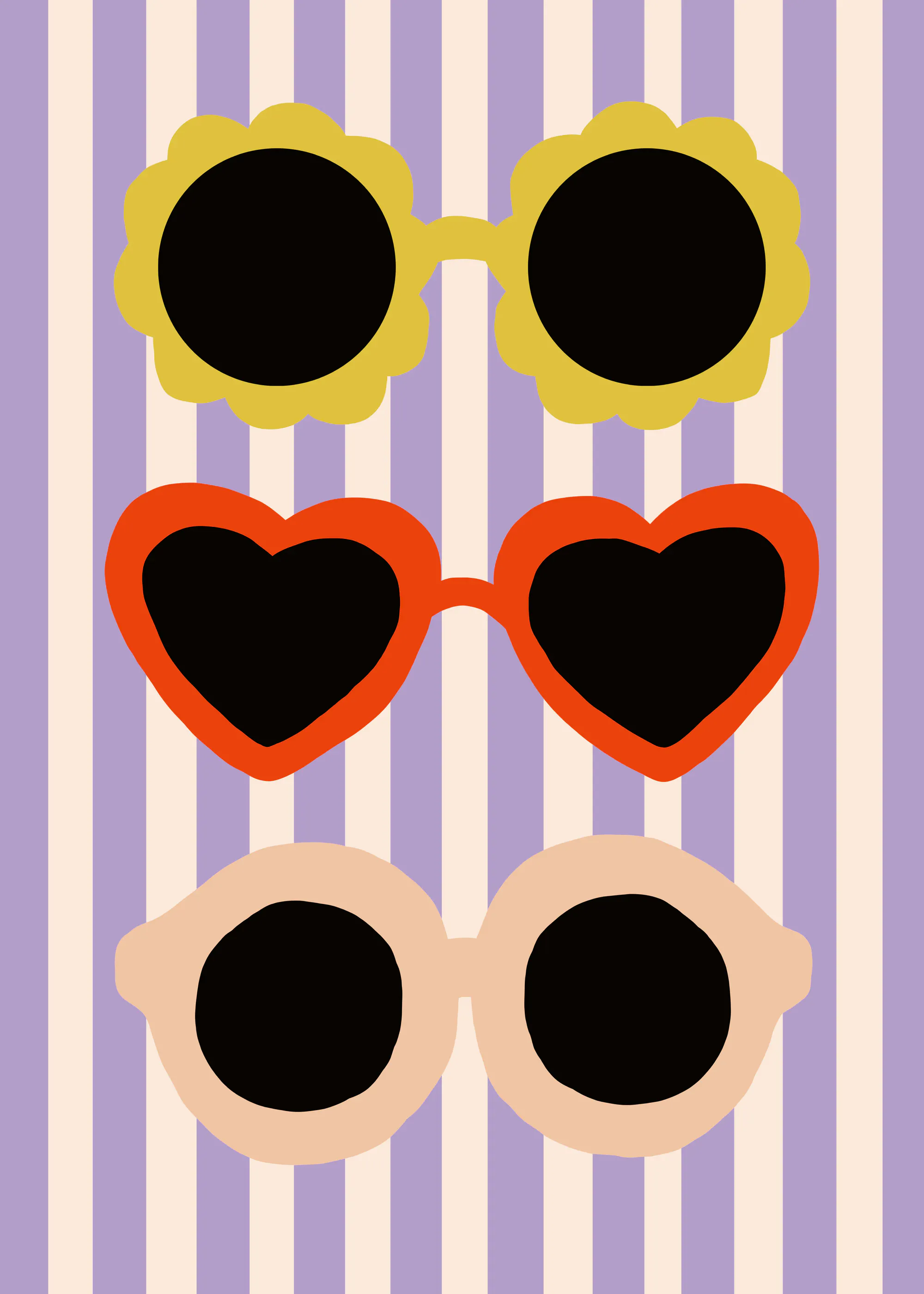 Maren Gross - Playful Summer Sunglasses Poster 0