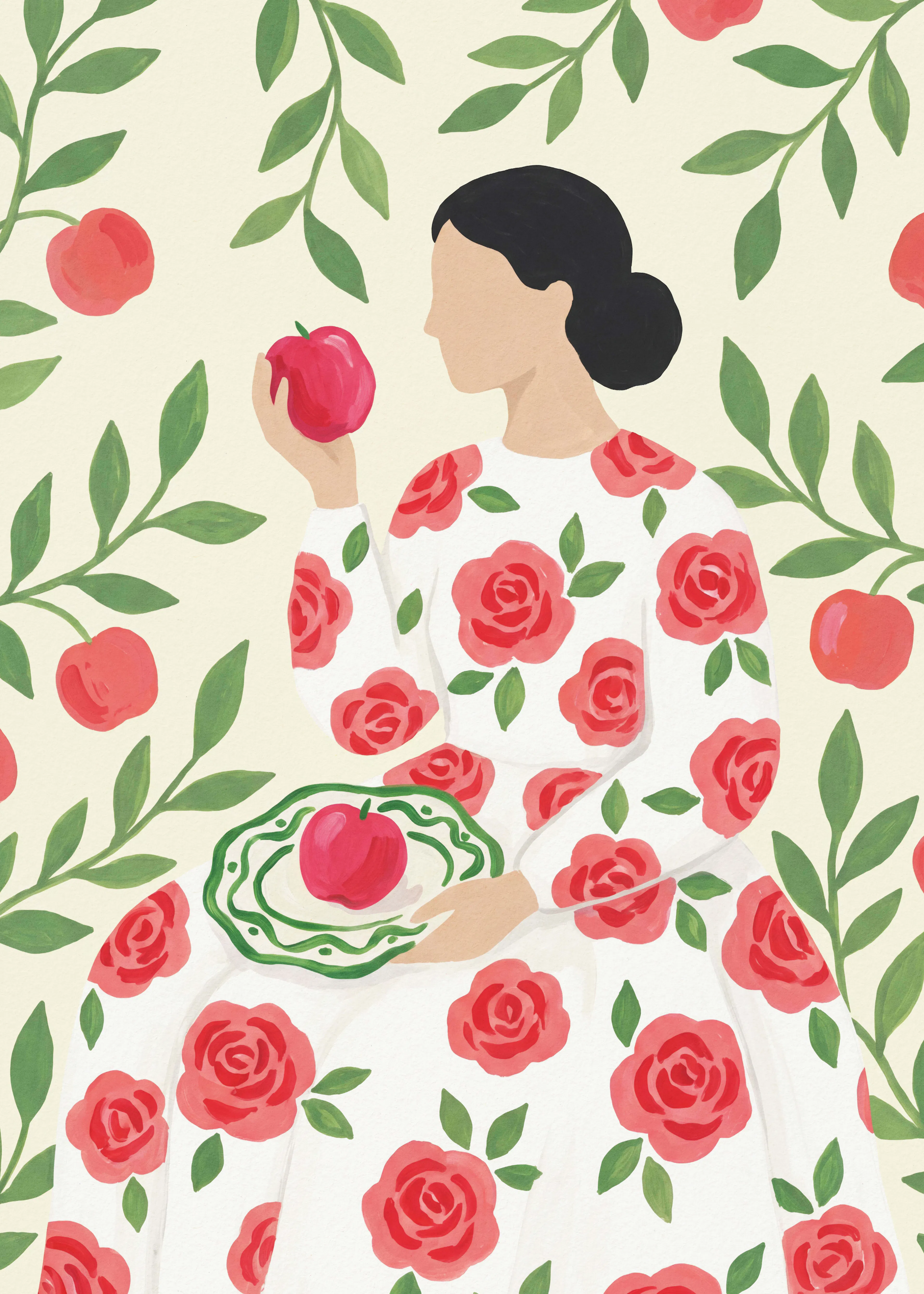 Andreas Magnusson - Red Apples Garden Poster 0