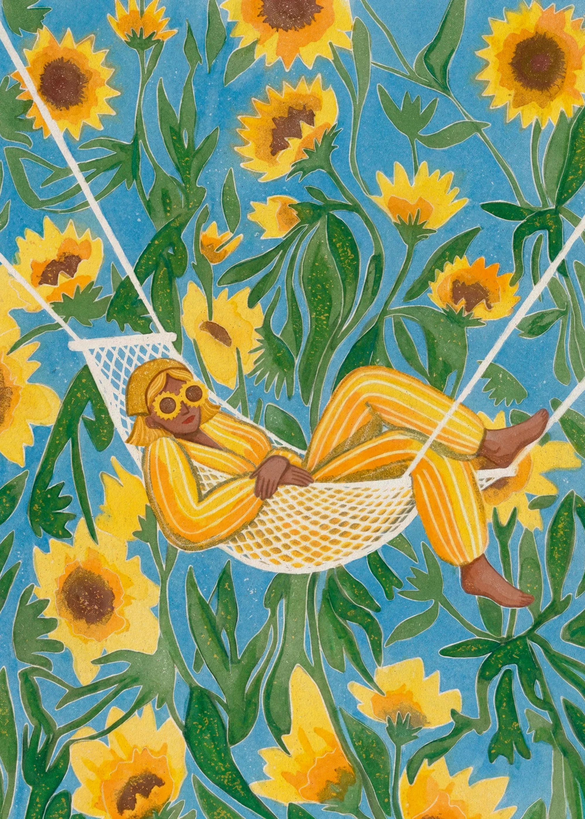 Essa Van Reis - Relax tra i Girasoli Poster 0