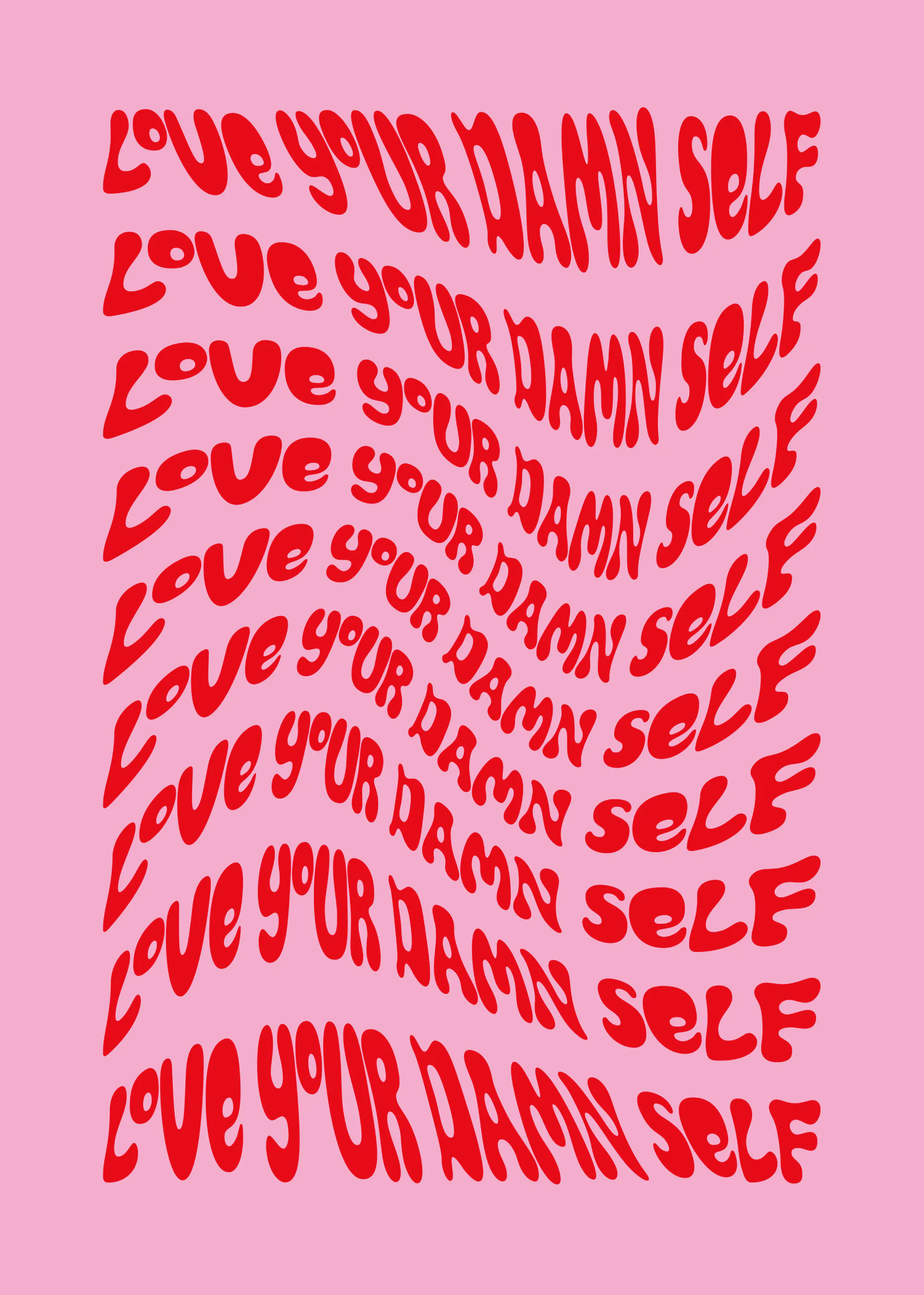 Athene Fritsch - Love Your Damn Self ポスター 0