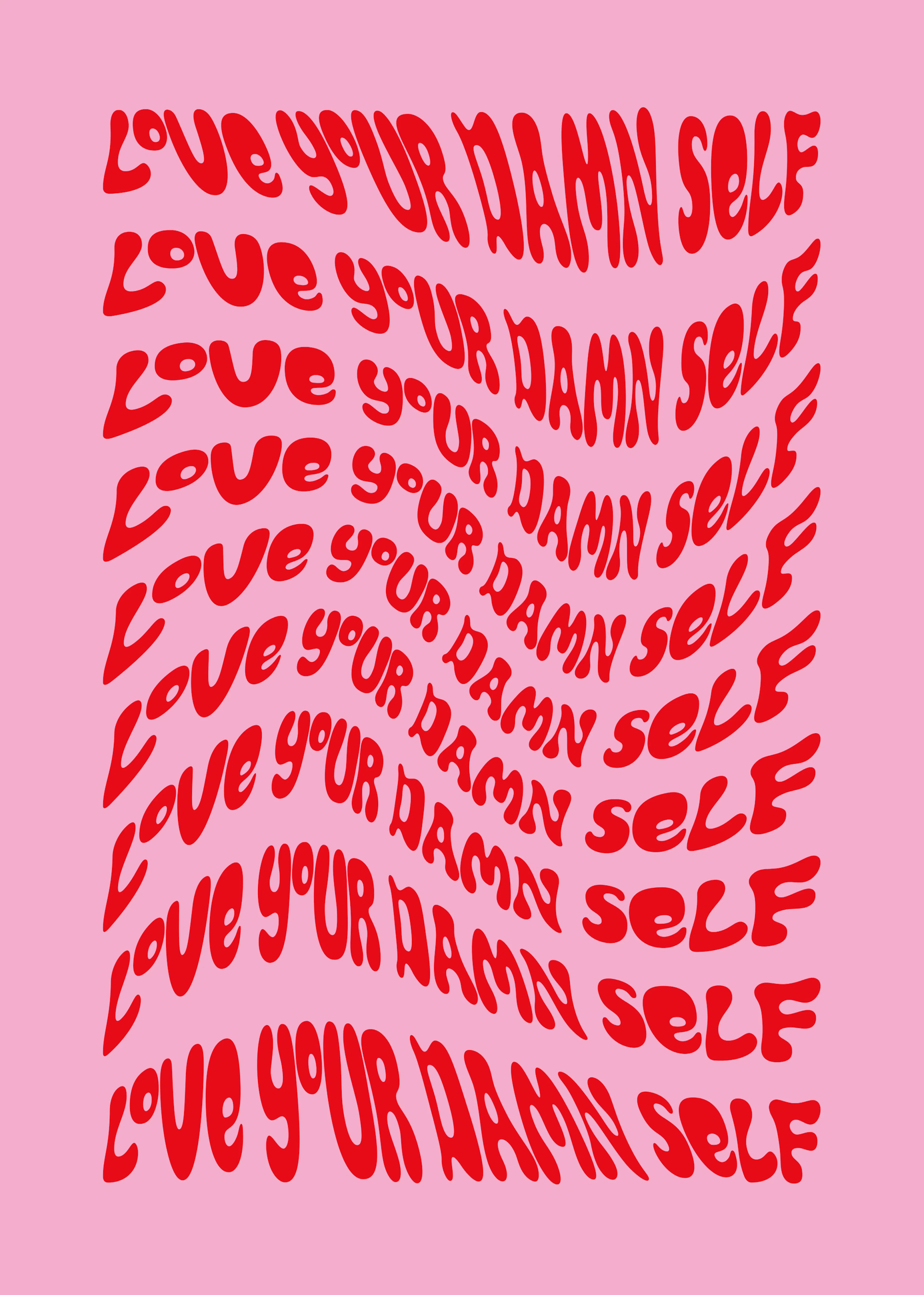 Athene Fritsch - Love Your Damn Self ポスター 0
