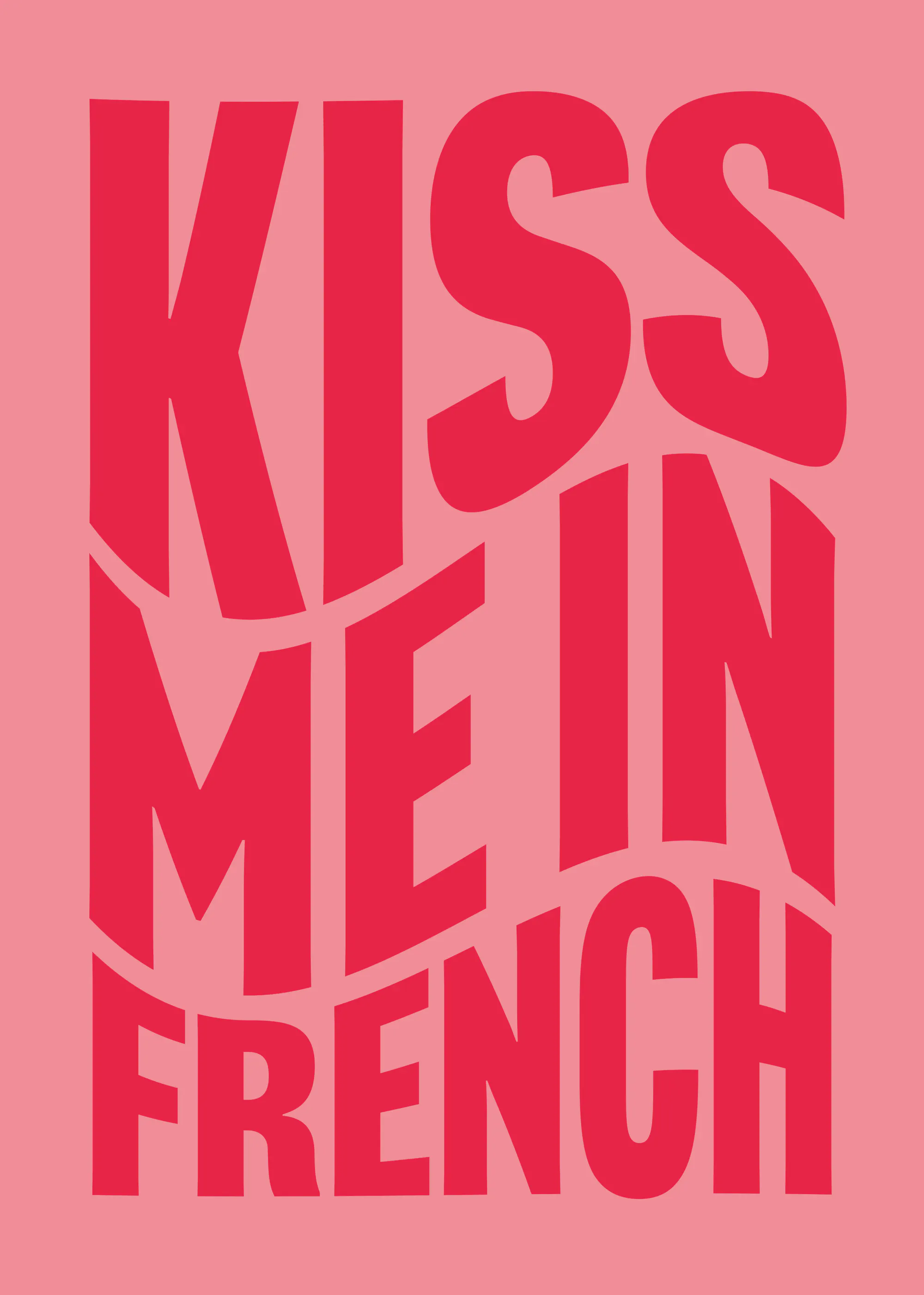 Athene Fritsch - フランス語でキスして ポスター 0