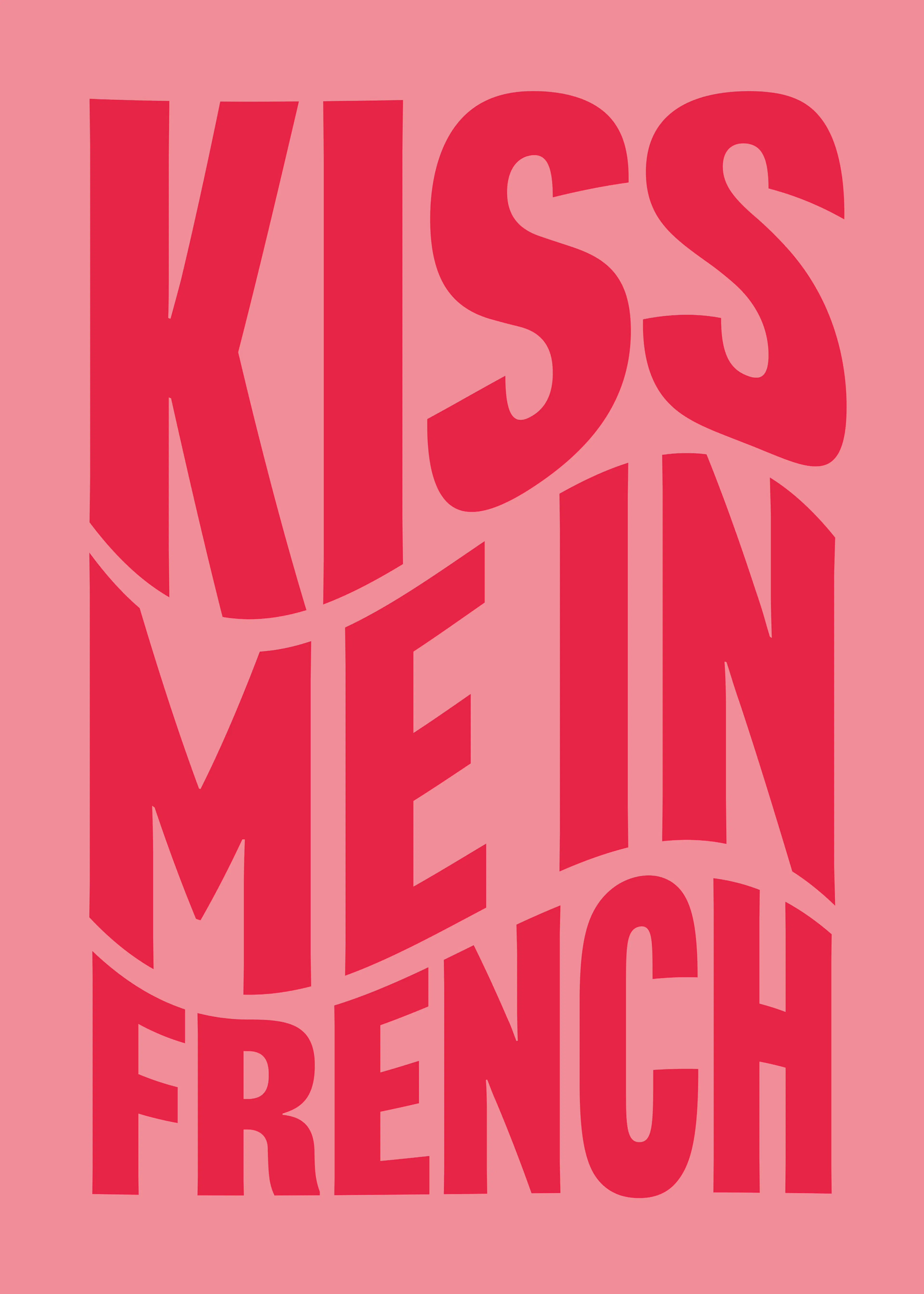 Athene Fritsch - フランス語でキスして ポスター 0