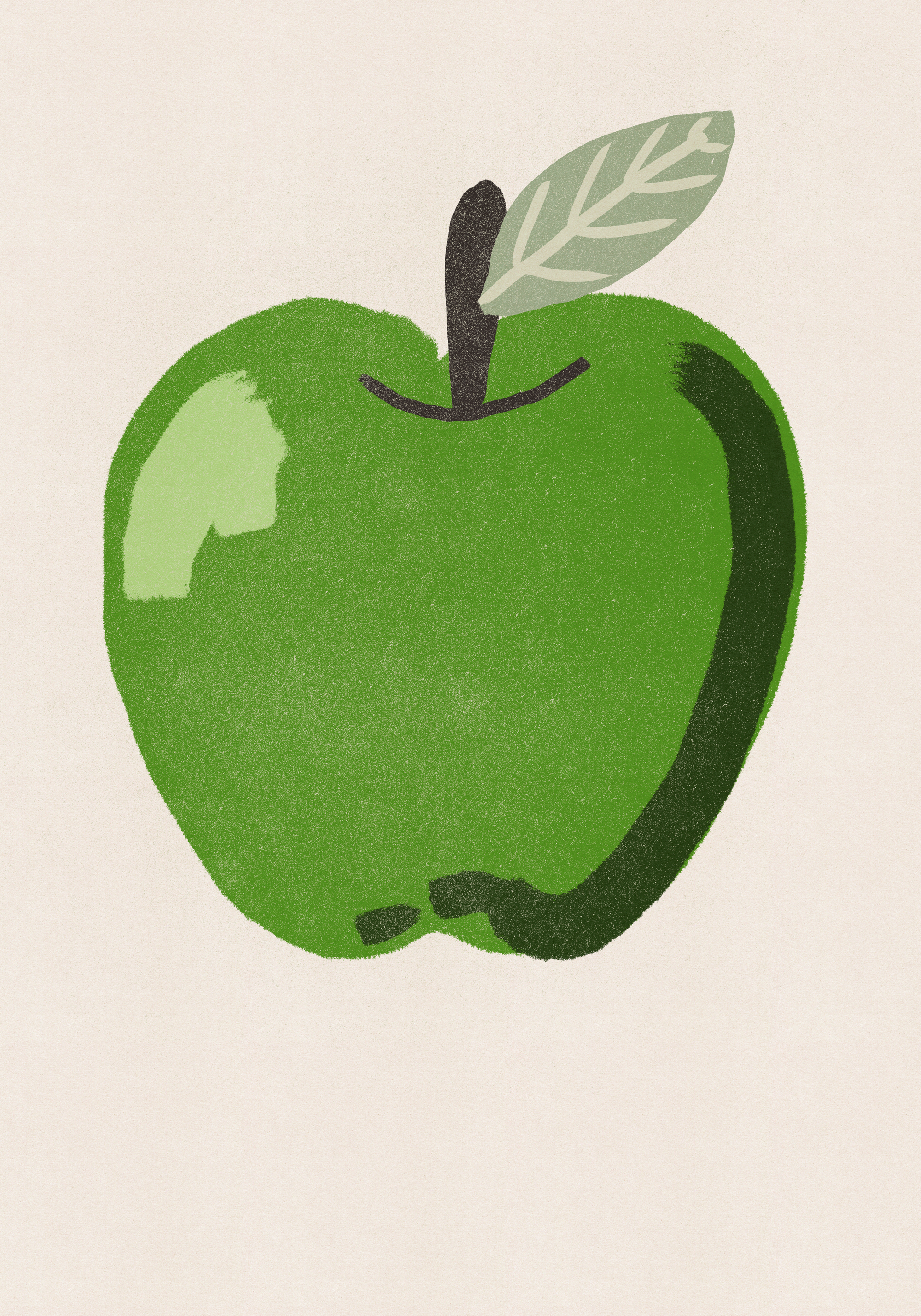 Nicholas - Crisp Green Apple Poster