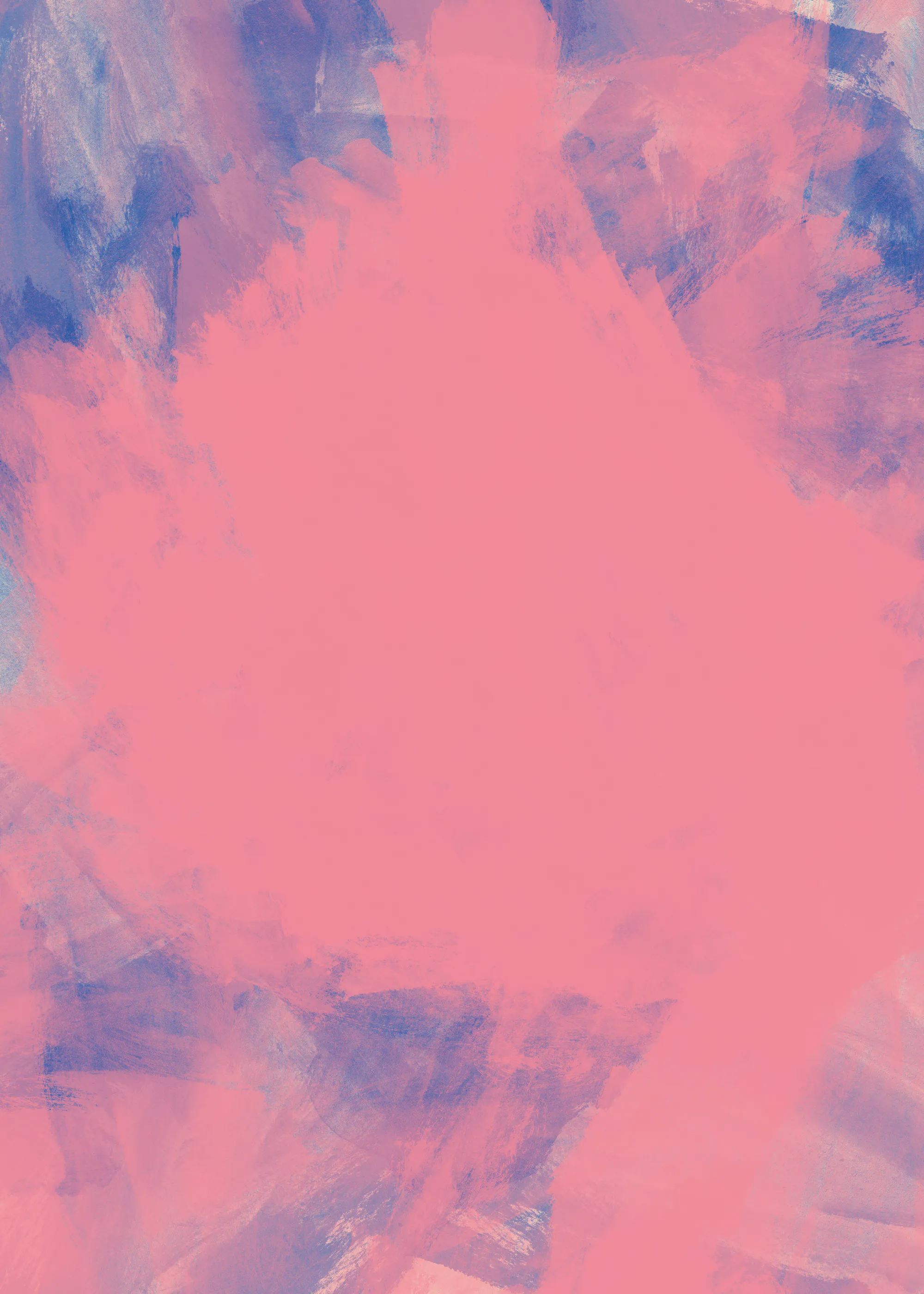 Dina Dankers - Vibrant Pink Blue Strokes Poster 0