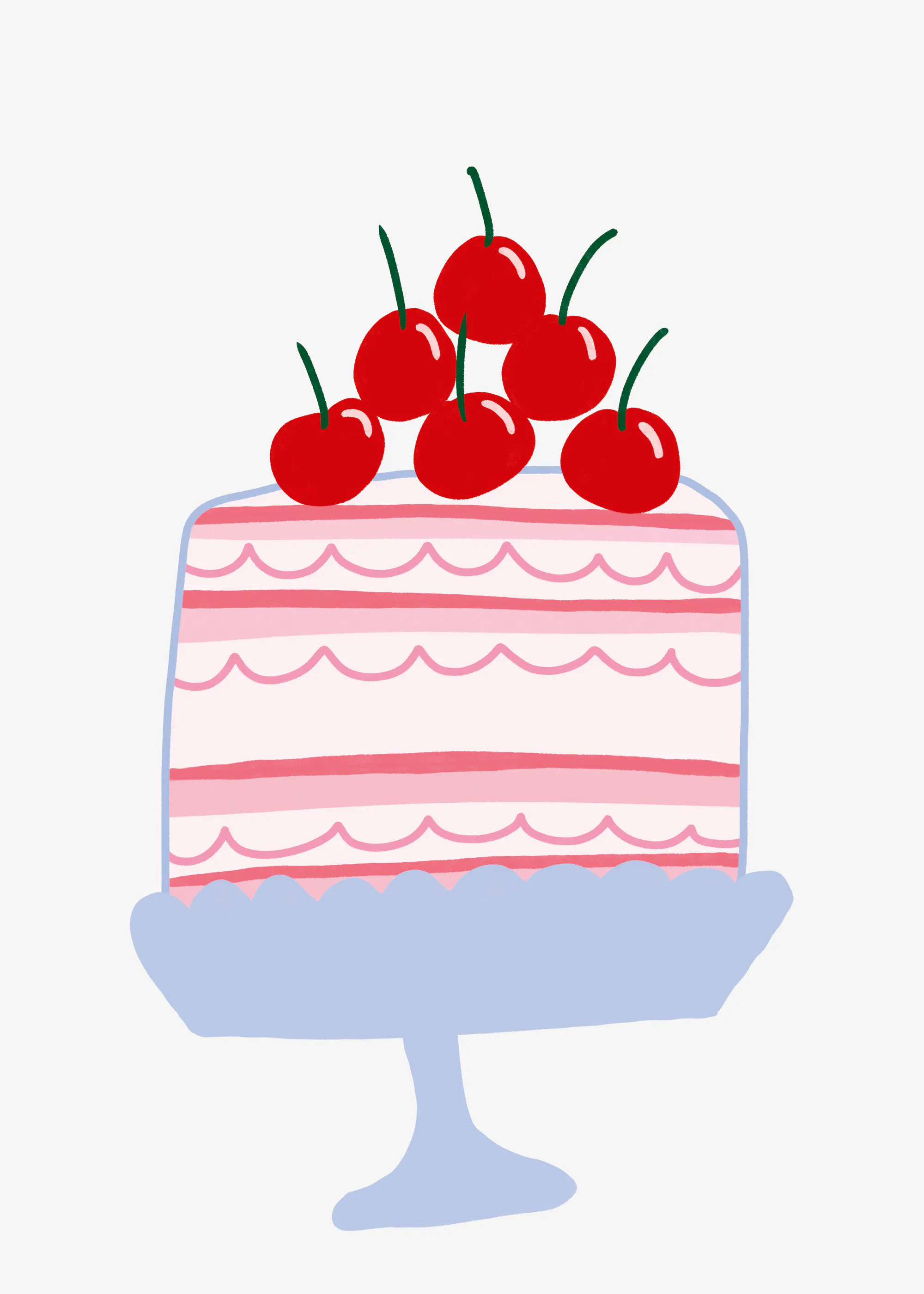 Athene Fritsch - Rosa Torte Poster 0