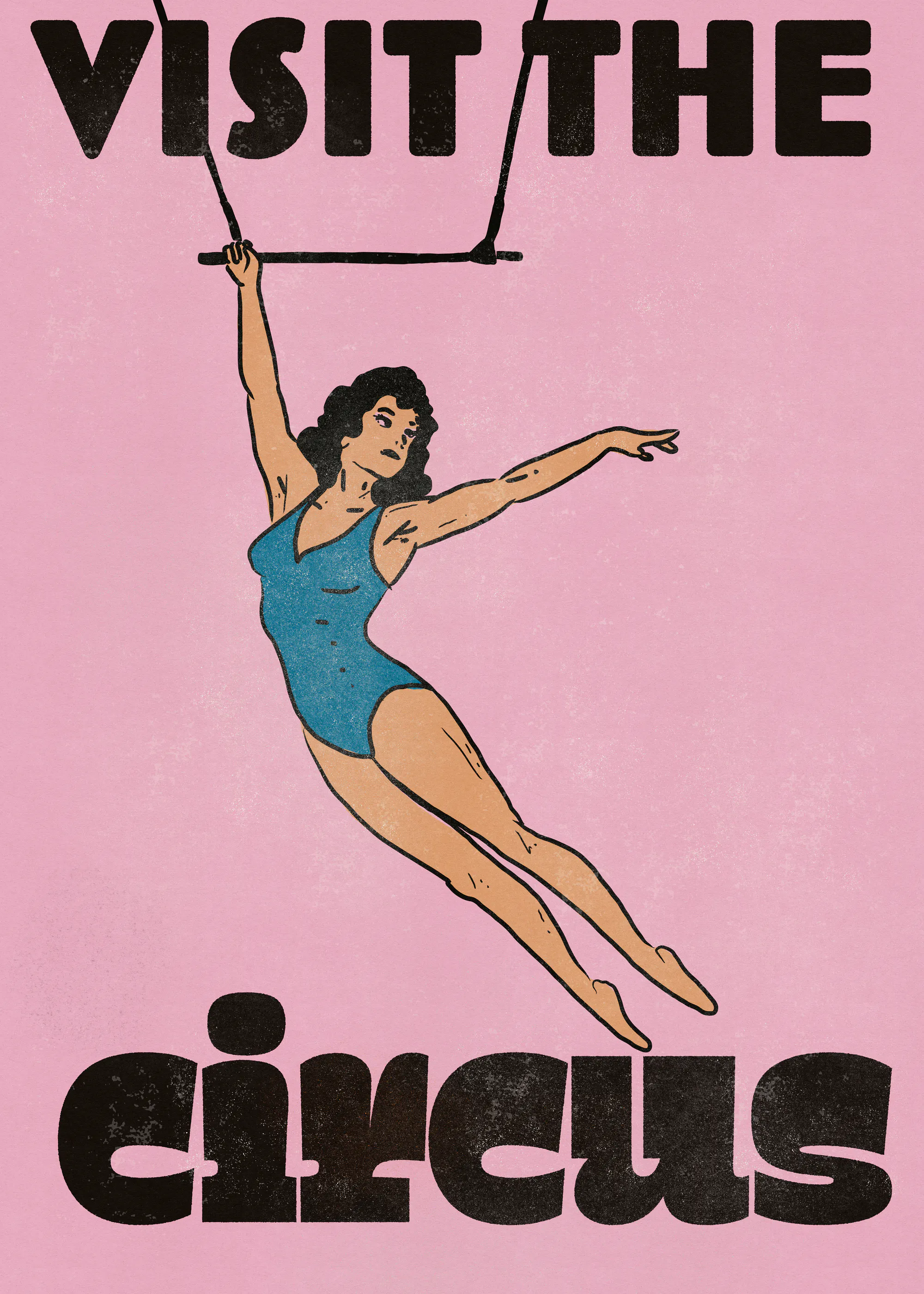 Nicholas - Vintage Zirkusartist Poster 0