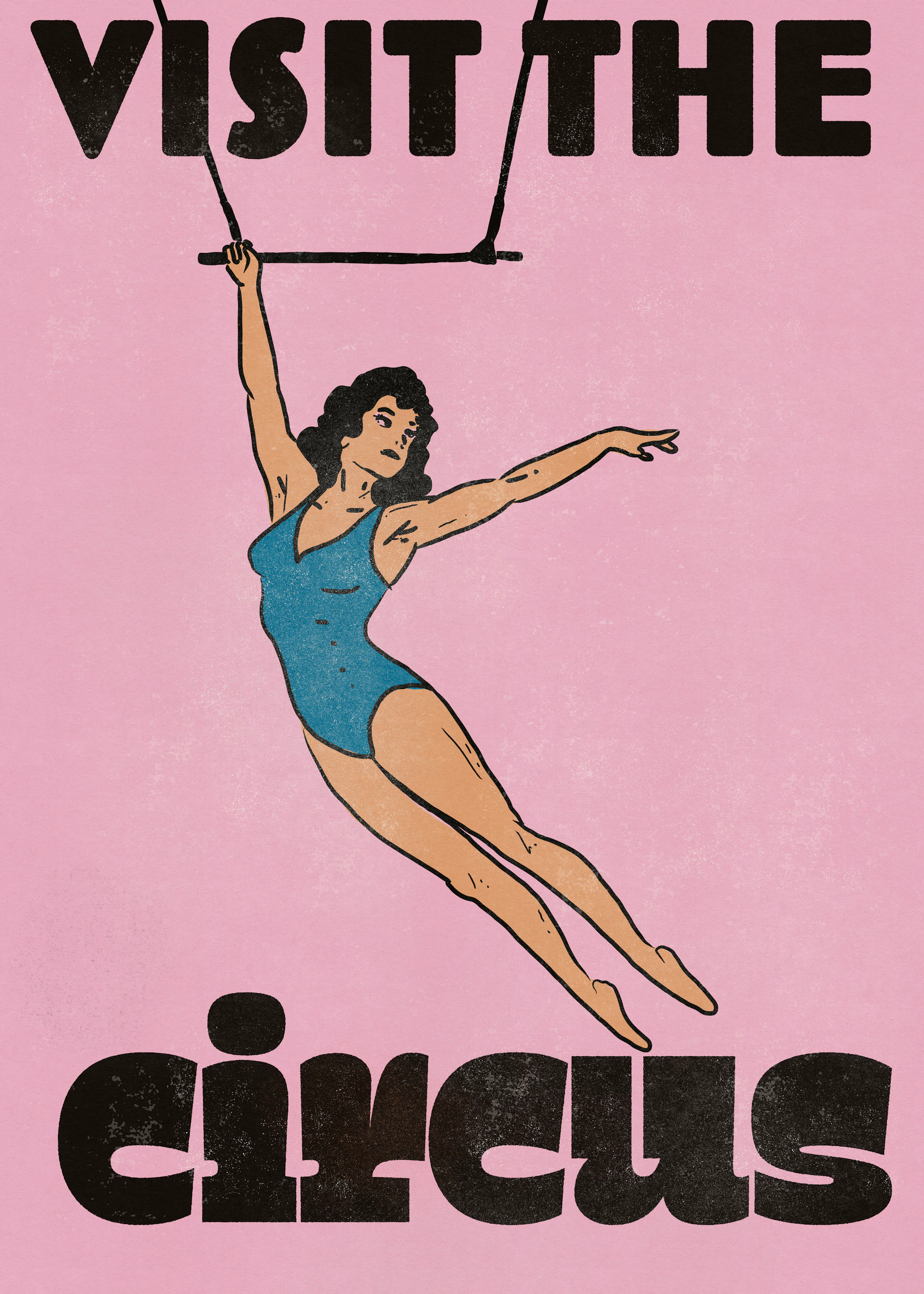 Nicholas - Vintage Zirkusartist Poster 0