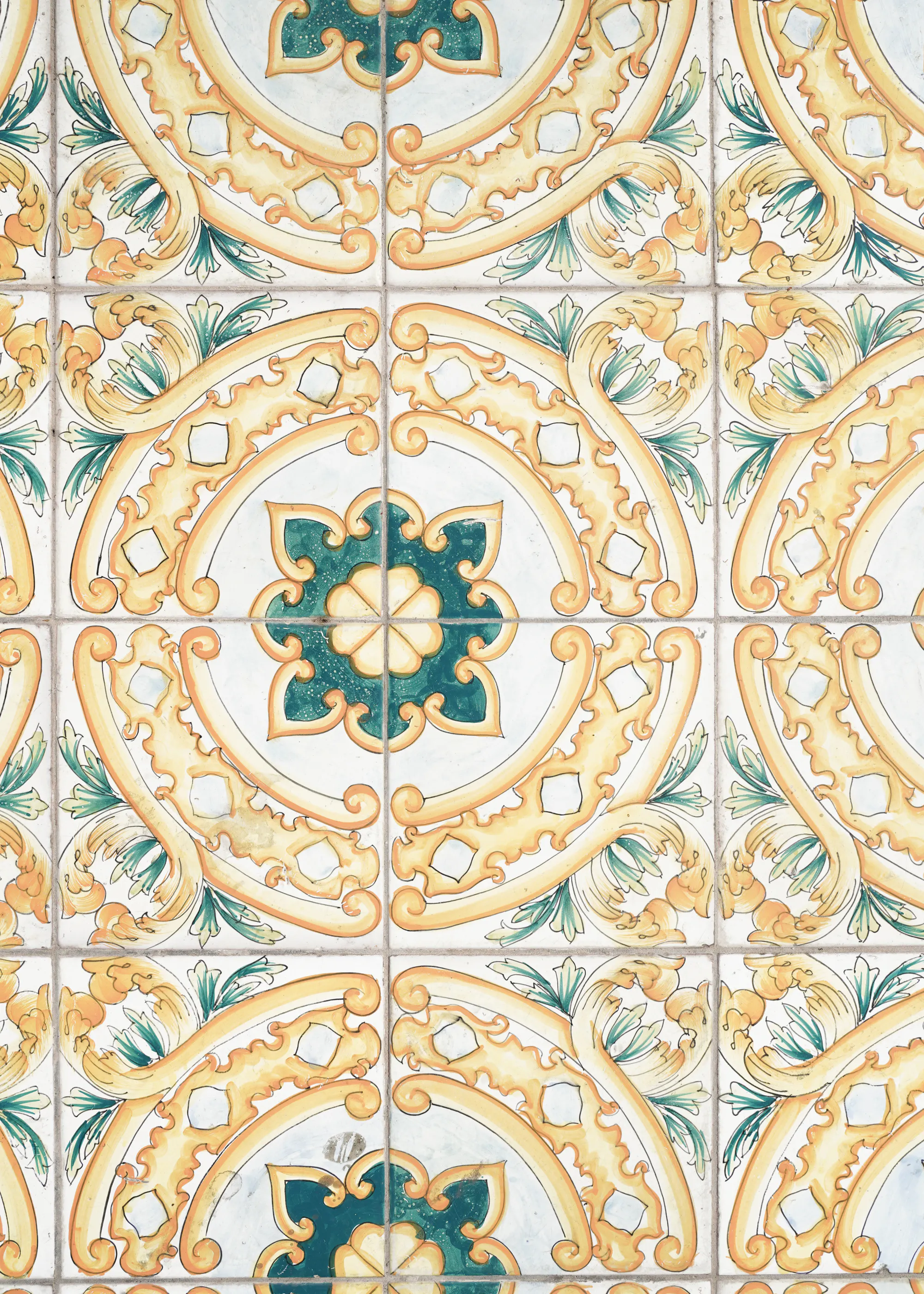 Henrike Schenk - Ornamentale Mediterrane Fliesen Poster 0