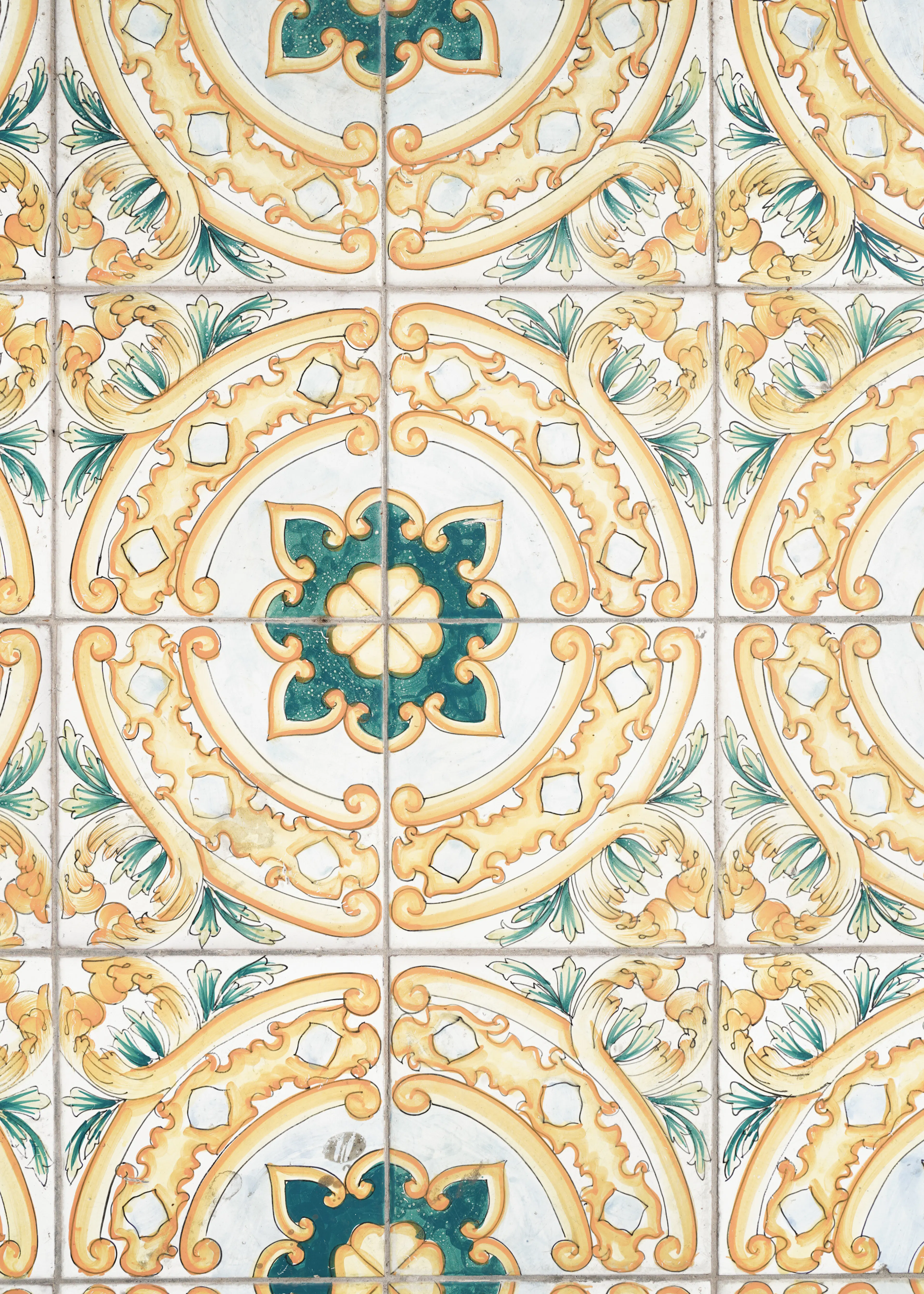 Henrike Schenk - Ornamentale Mediterrane Fliesen Poster 0