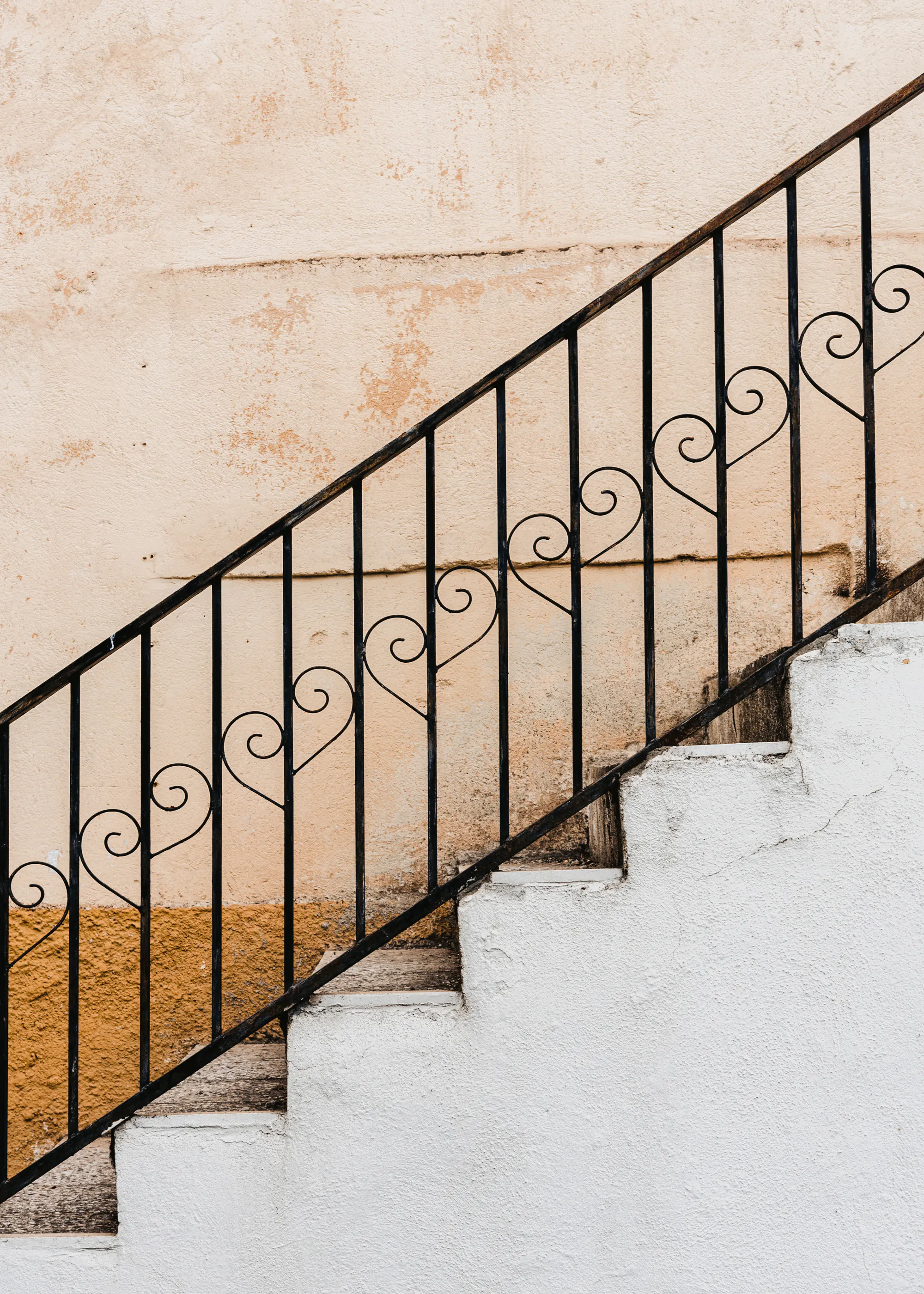Photolovers - Herzgeländer-Treppe Poster 0