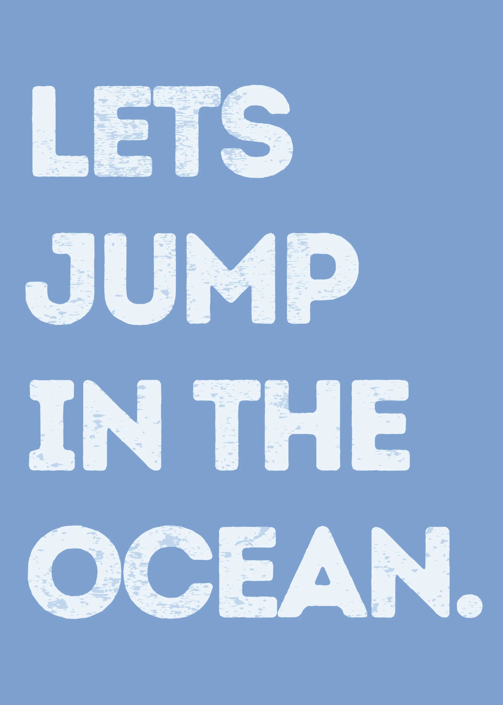 Jolly and Dash - Spring in de Oceaan Poster 0