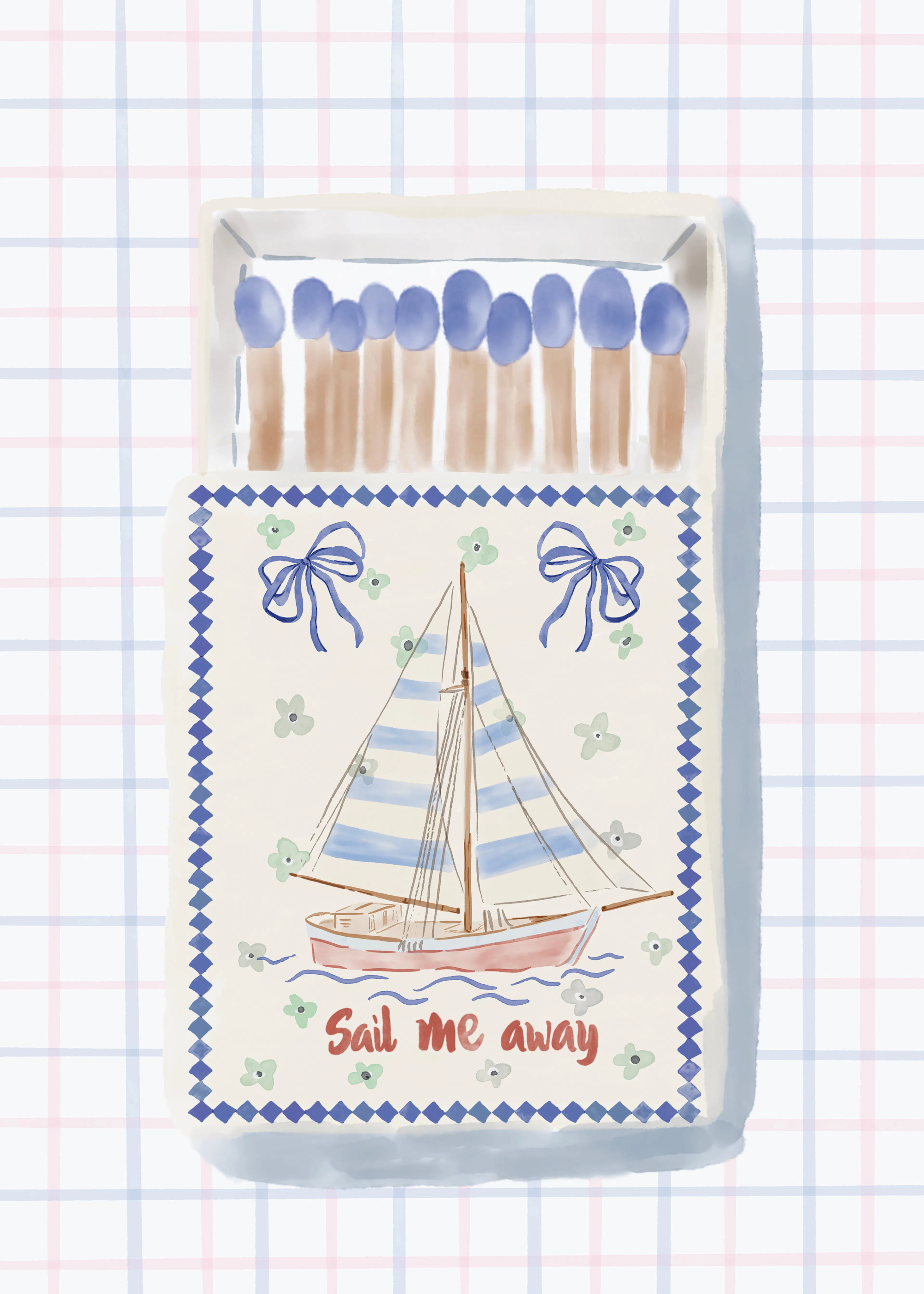 Radhika Modi - Voilier Nautique Boîte d'Allumettes Affiche 0