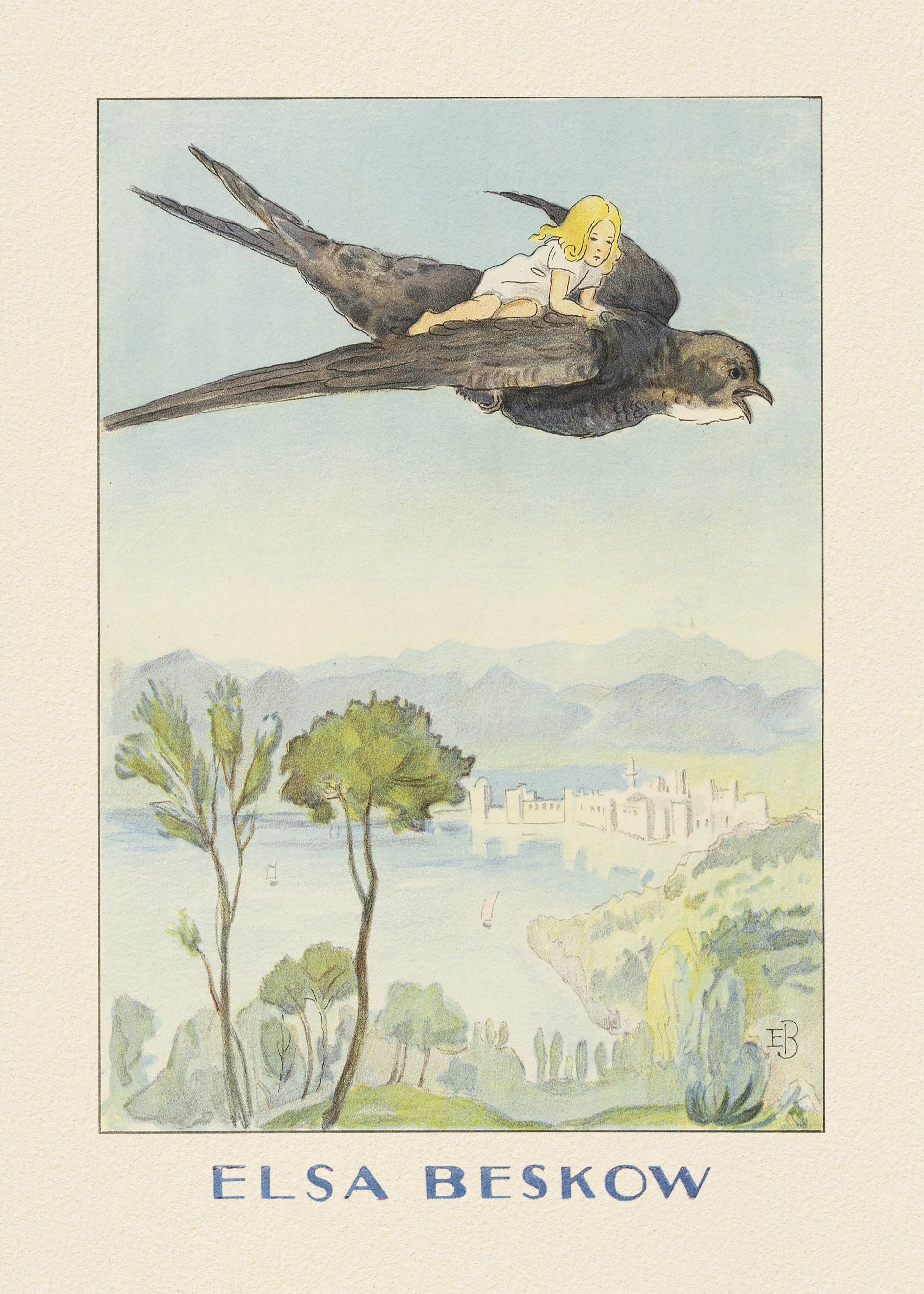 Elsa Beskow and Hc Andersen - Tummelisa Svalan Póster 0